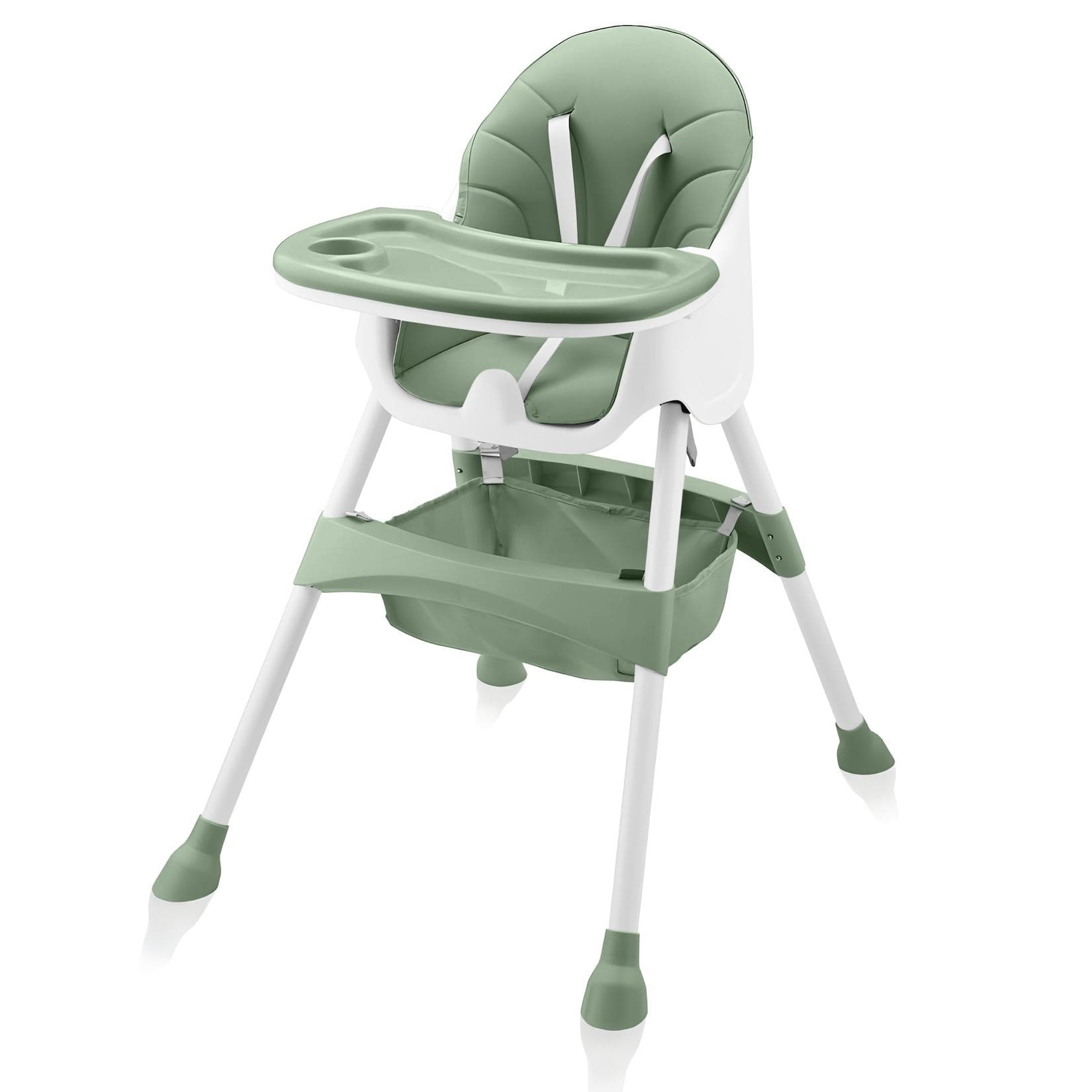 Baby Vivo Design 2in1 Kinderhochstuhl Oscar Grün