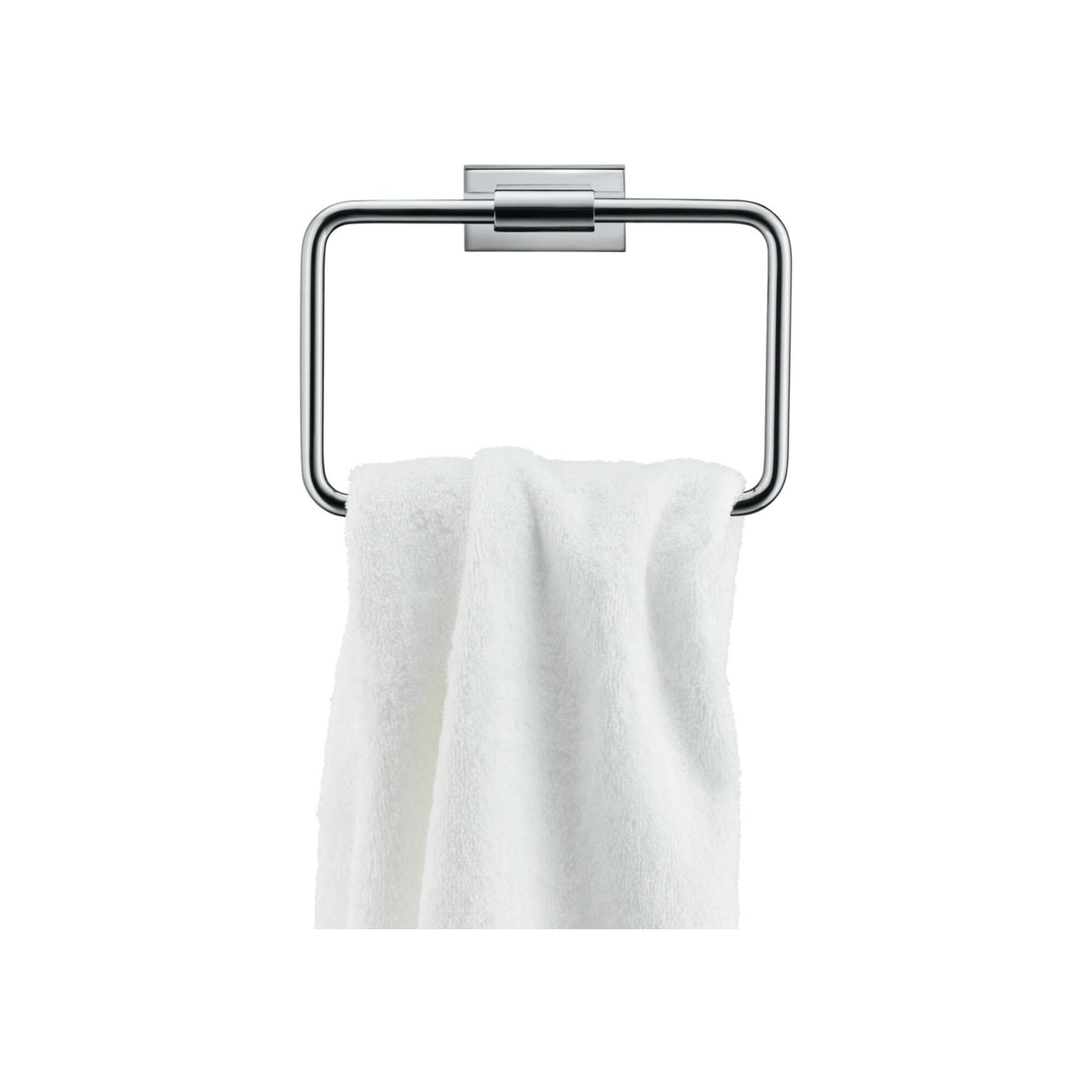 DURAVIT Karree Handtuchhalter Set | Glänzendes Design, Chrom