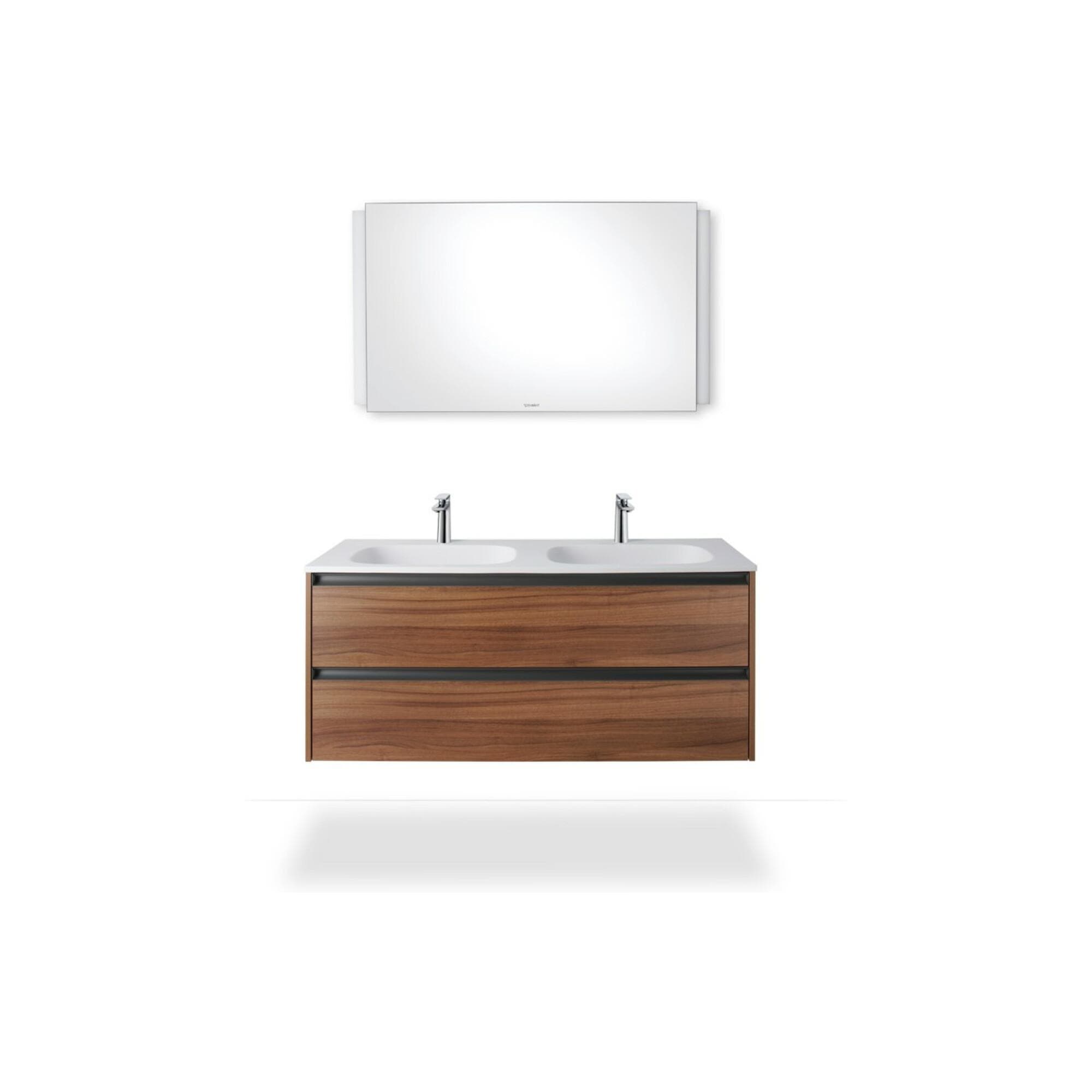Duravit Ketho.2 Spiegel Weiß Matt LED-Beleuchtung