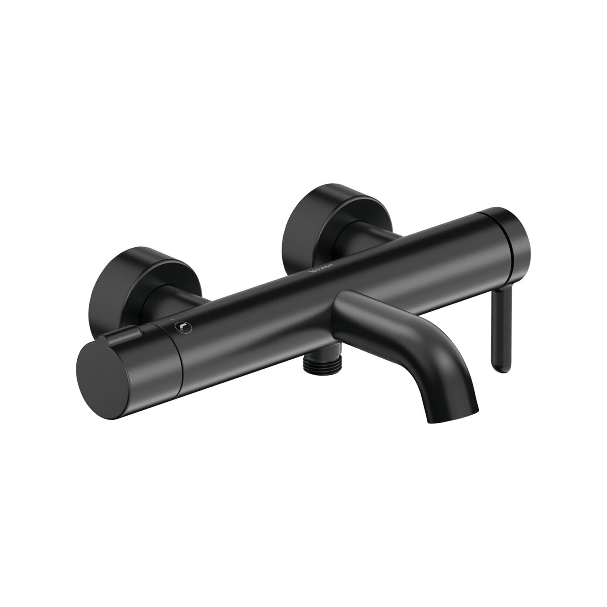 Duravit C.1 Einhebel-Wannenmischer Aufputz Schwarz Matt