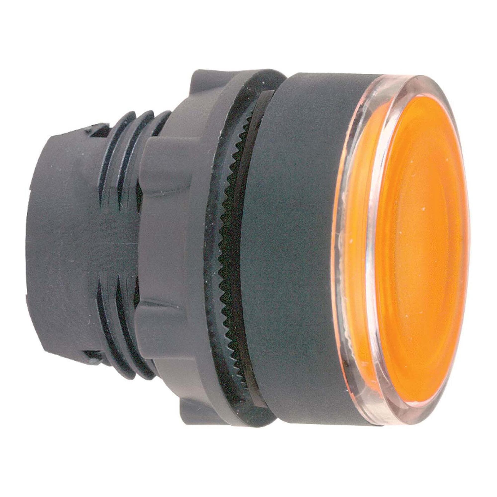 Schneider Electric Leuchttaster ge, fl f.LED-Mod. ZB5AW353 Orange Kunststoff
