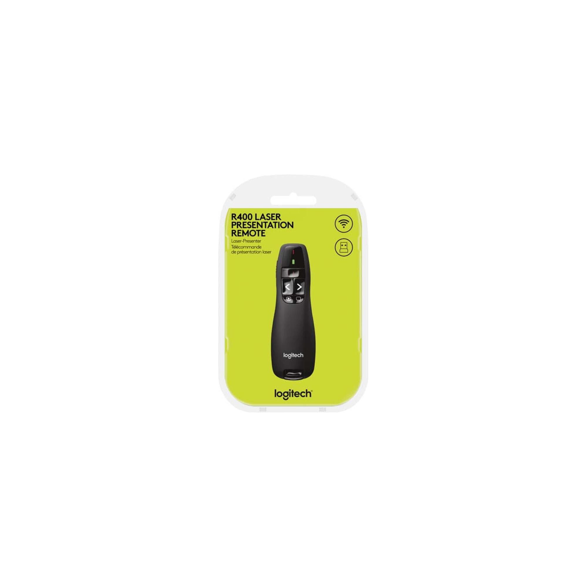 Logitech Wireless Presenter R400 Schwarz Kabellos