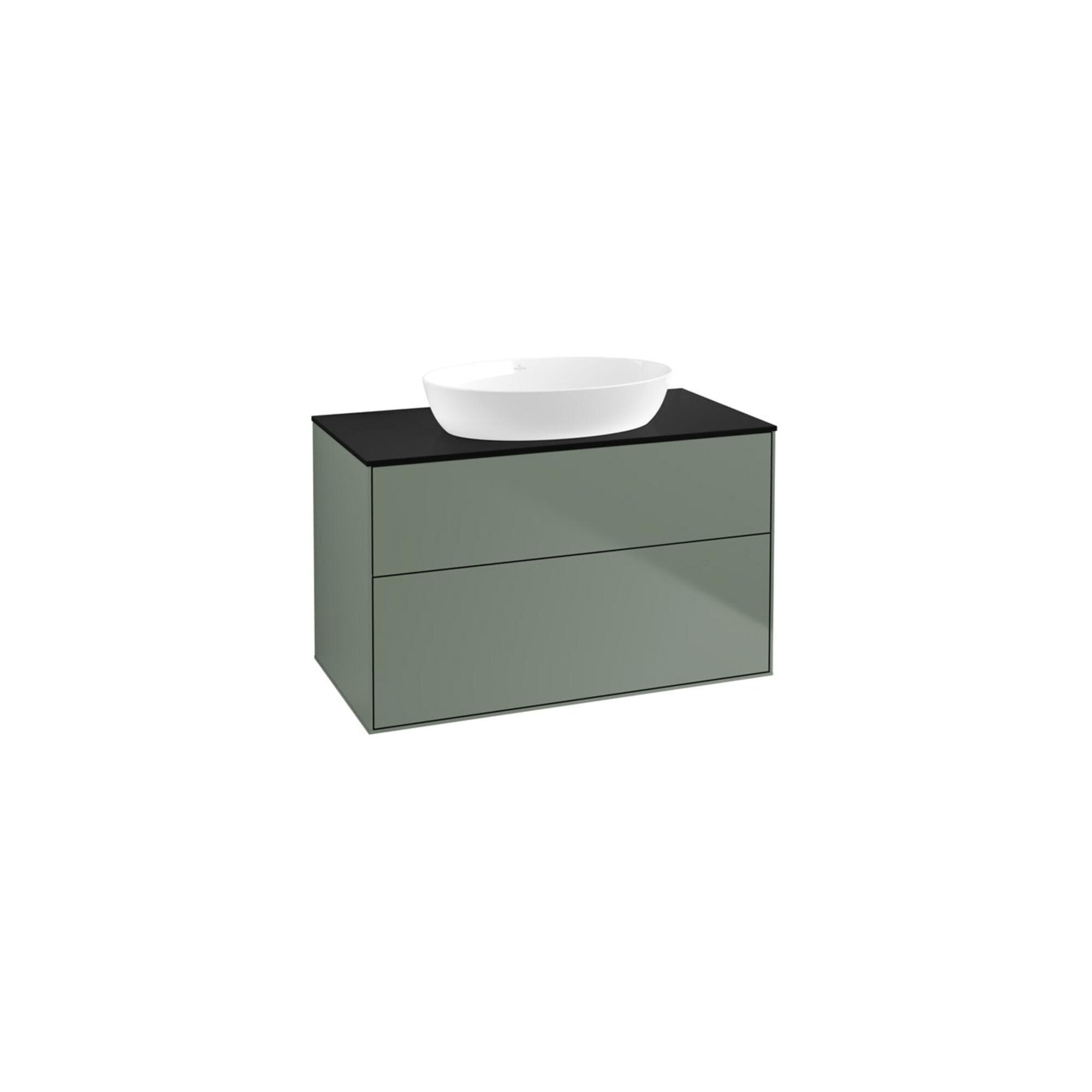 Villeroy und Boch Finion Waschtischunterschrank GA0200GM 100x60,3cm Emotion Wandbeleuchtung