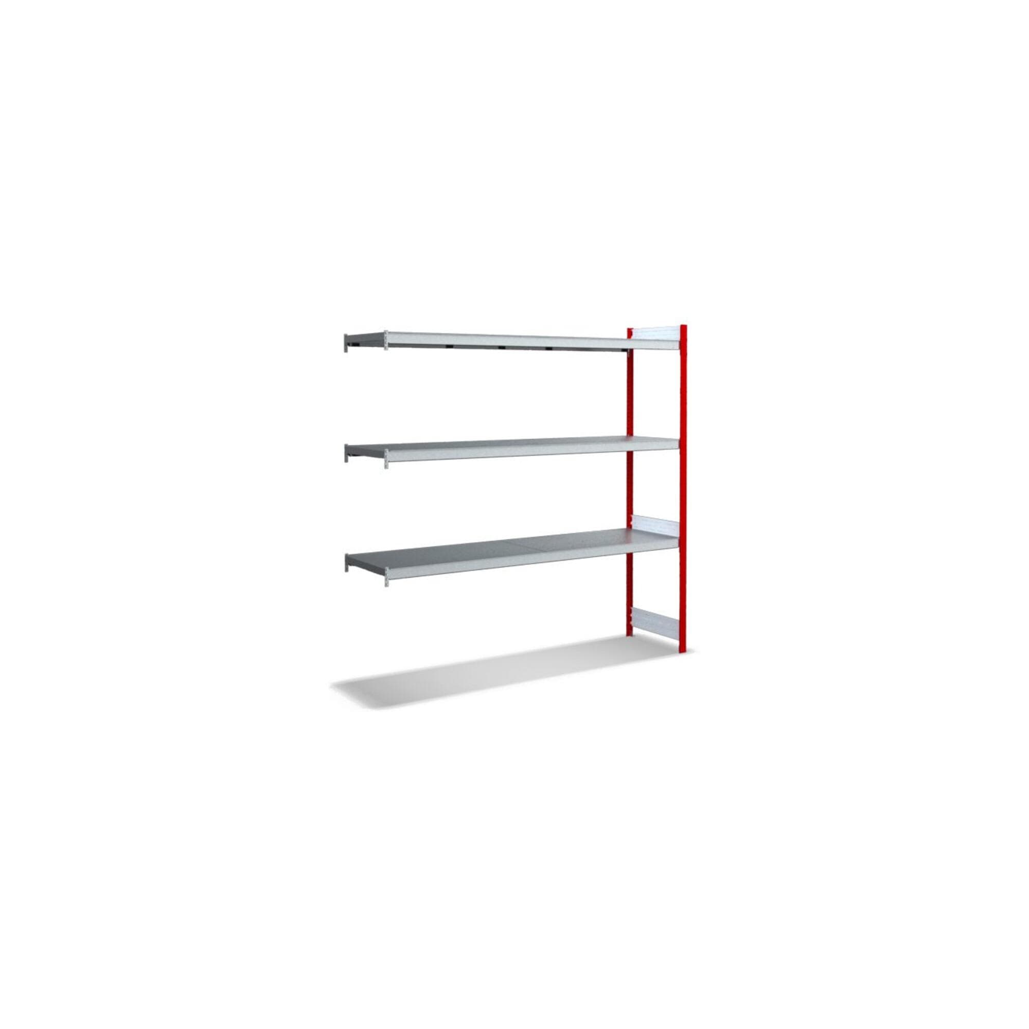 Bito Großfachregal-Set 3 Ebenen Fachboden Rot