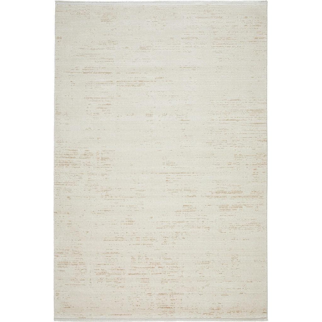 Dieter Knoll Vintage-Teppich Anthelia Creme Abstraktes Design