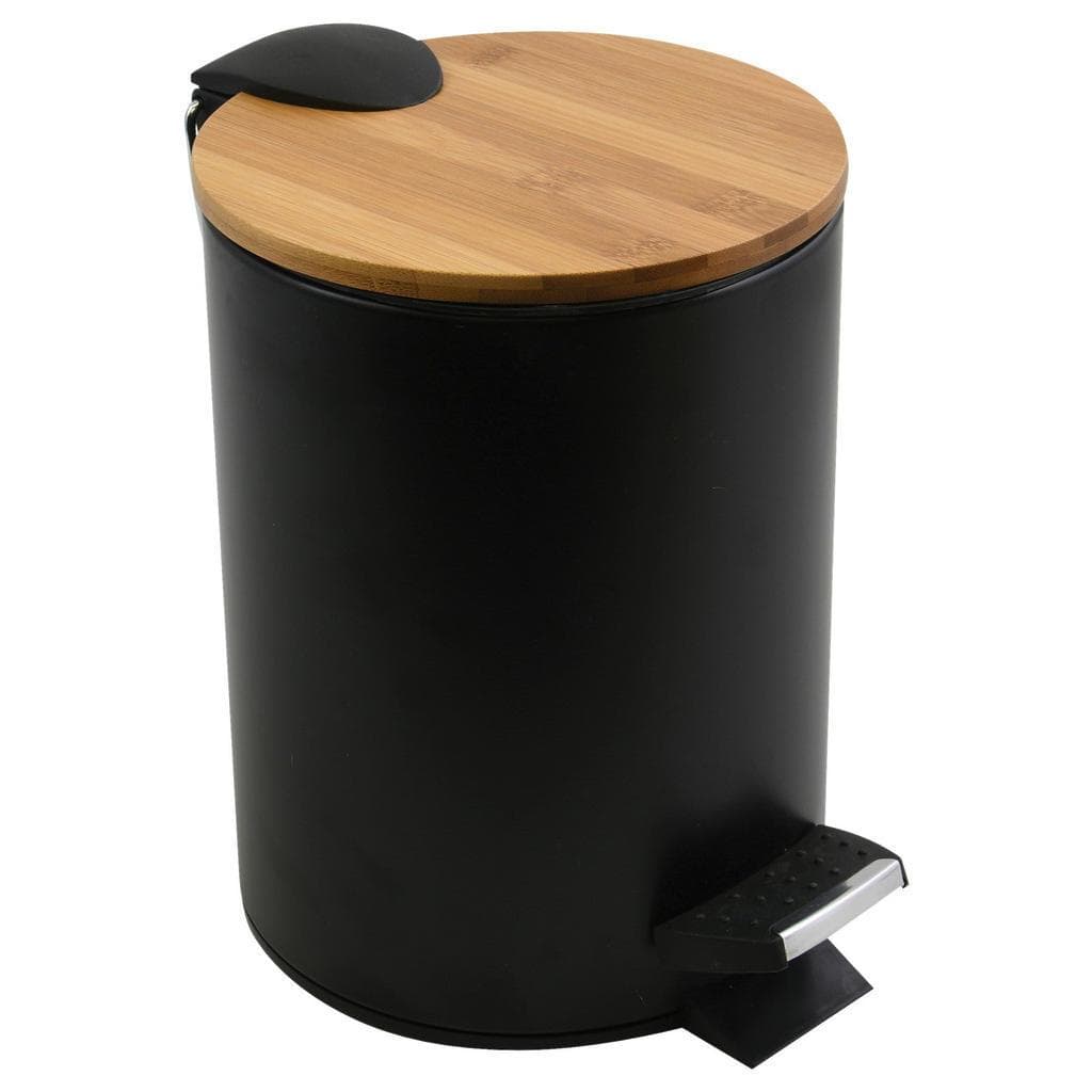 Spirella Treteimer Schwarz Kunststoff 3L