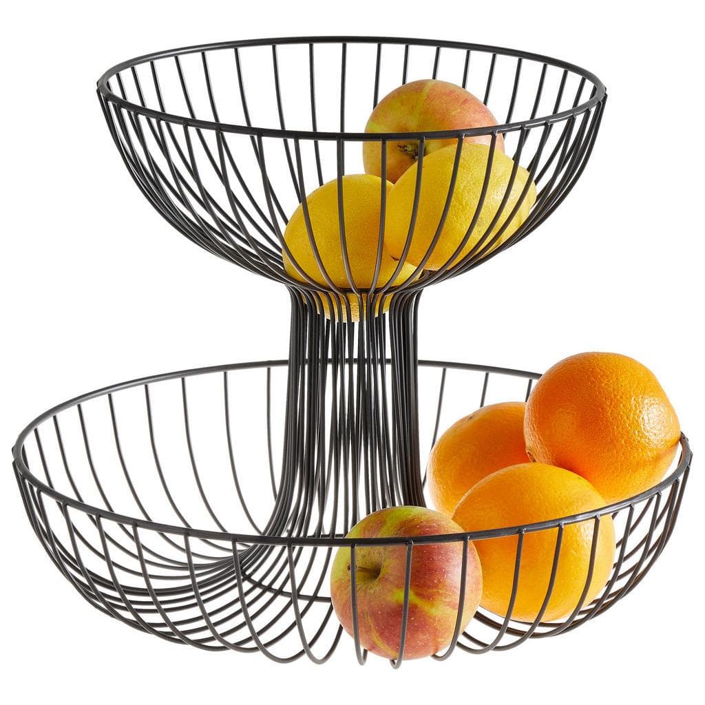 Ambia Home Etagere Metall Abstraktes Bauchig 23.5 cm