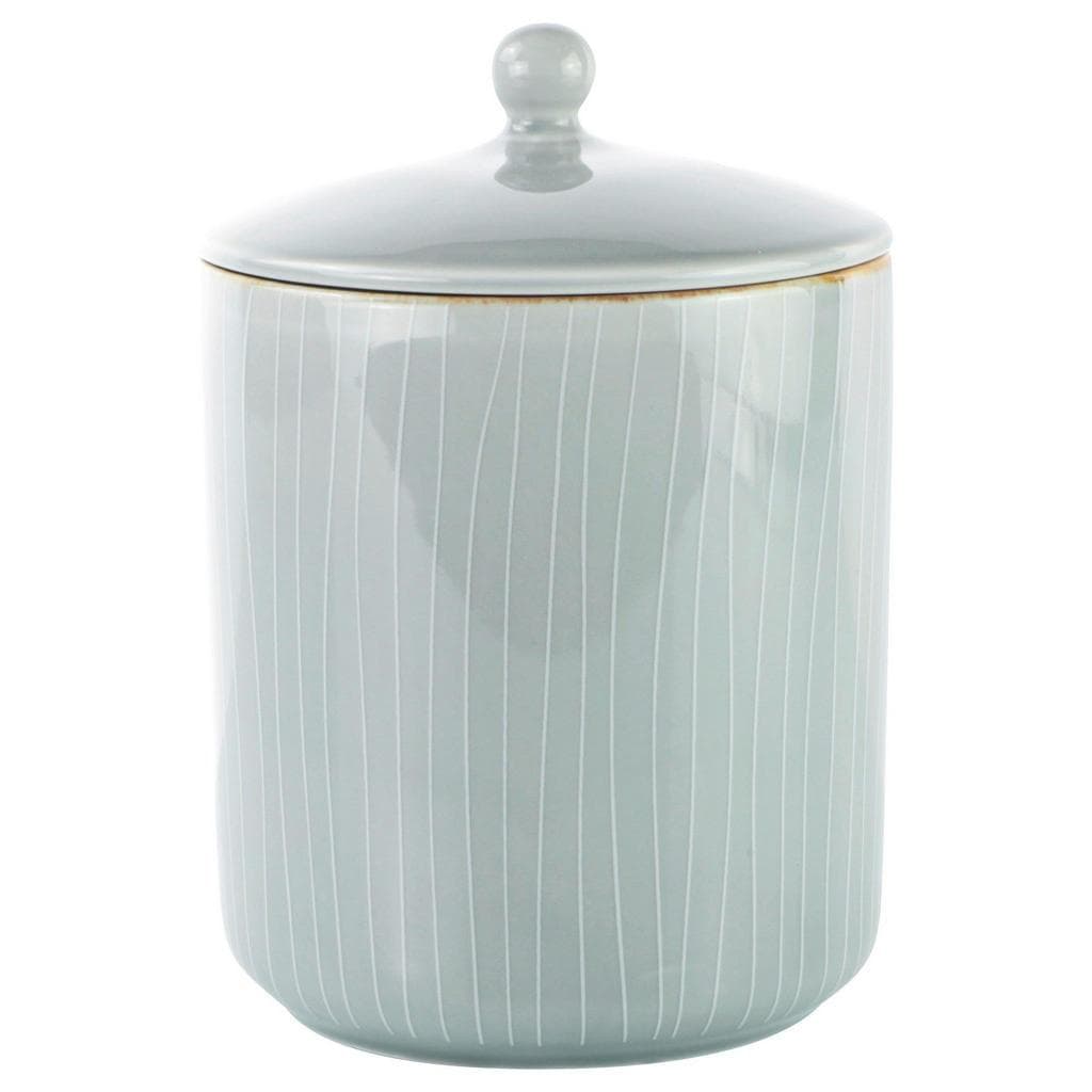 Landscape Vorratsdose Grau Keramik 1,0 L Rund 16 cm Lfgb Handmade Quality