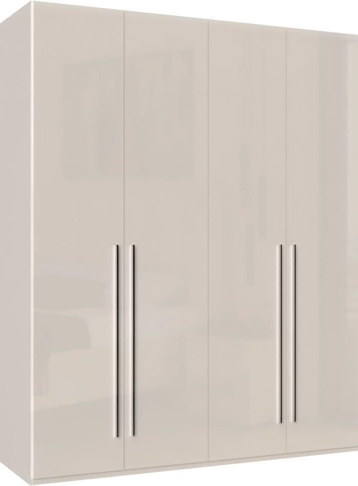 OTTO HOME Kleiderschrank Piano Hochglanz Beige 4-Türer