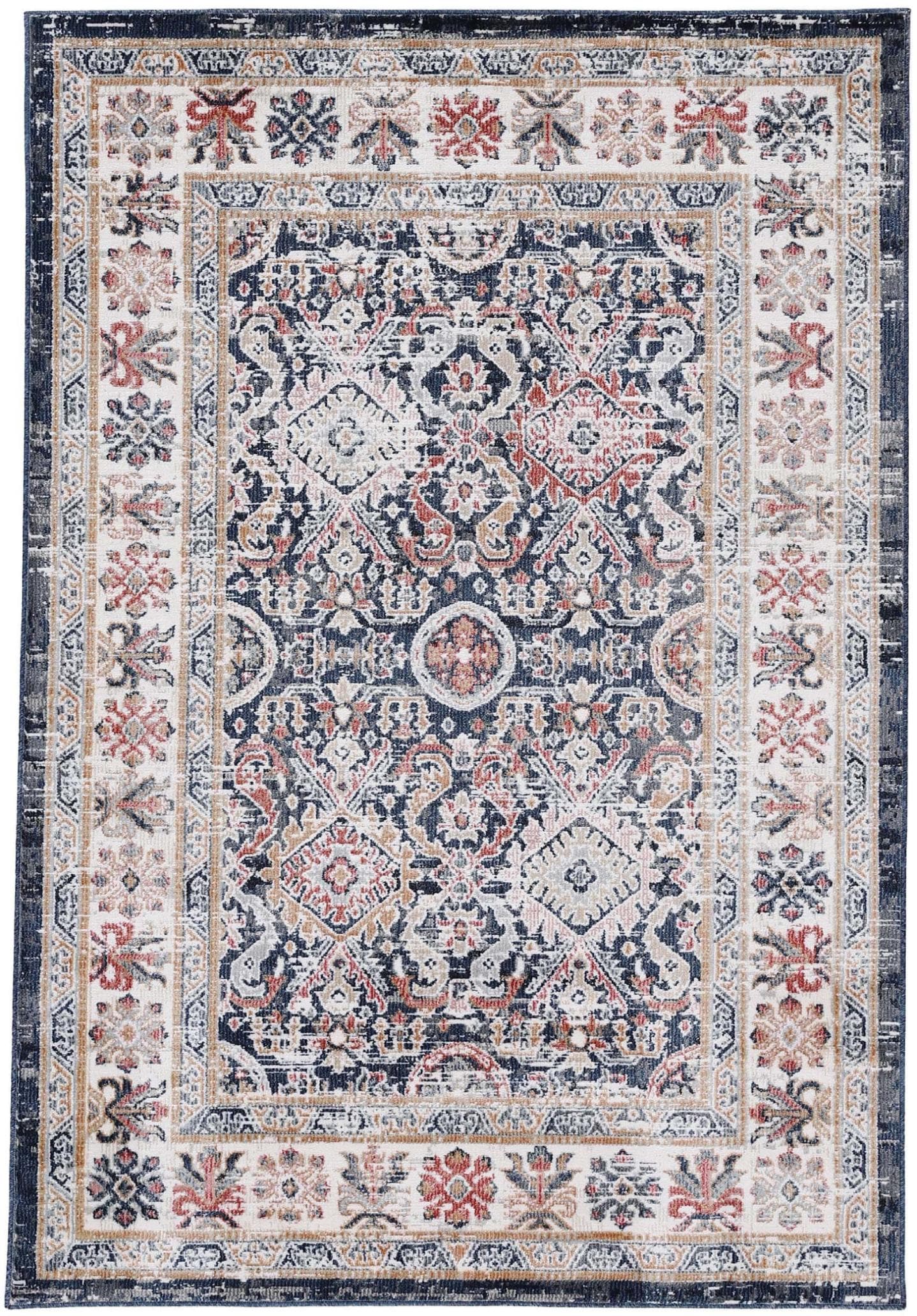 CARPETFINE Vintage Liana_1 Teppich Blau Orientalisch