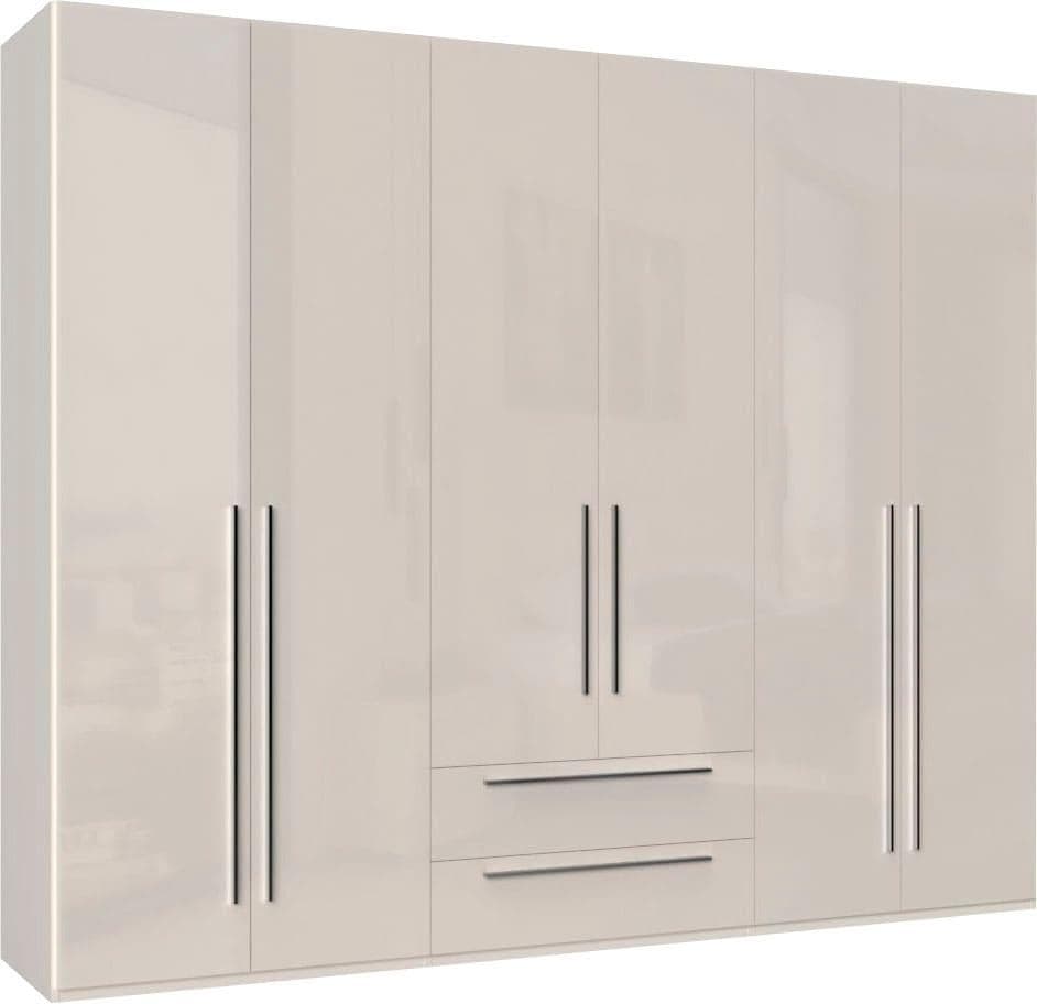 OTTO HOME Kleiderschrank Piano Beige Hochglanz mit Soft-Close