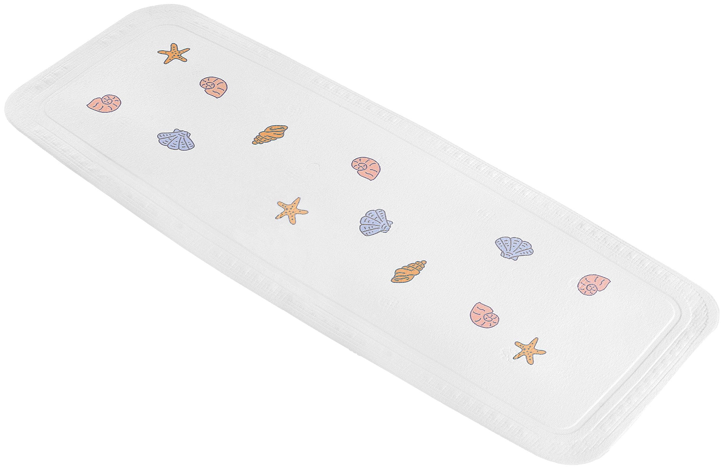 KLEINE WOLKE Wanneneinlage Beach Bunt PVC Muschel-Motiv 92x36 cm