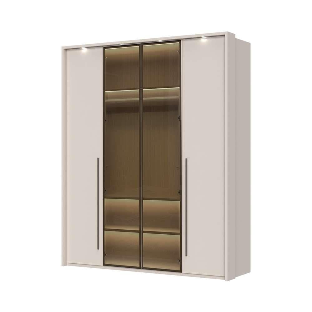 OTTO HOME Drehtürenschrank Opera mit LED-Beleuchtung und Glastüren