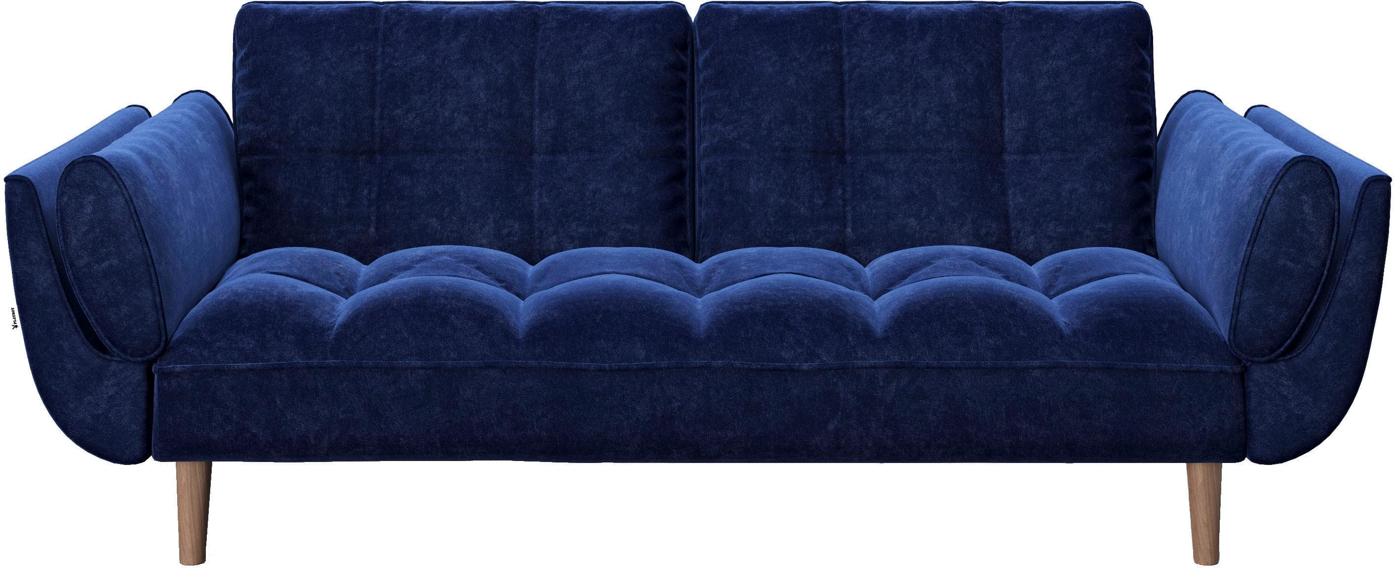 Schlafsofa PLAYBOY Scarlett Dunkelblau
