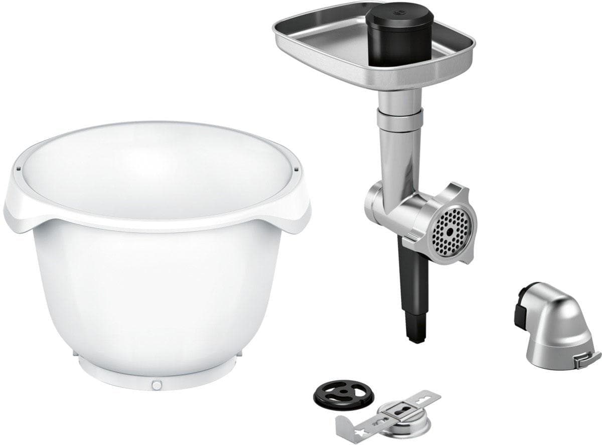 Bosch Küchenmaschinen Zubehör-Set Lifestyle Set BakingSensation grau Küchenmaschinen-Aufsätze