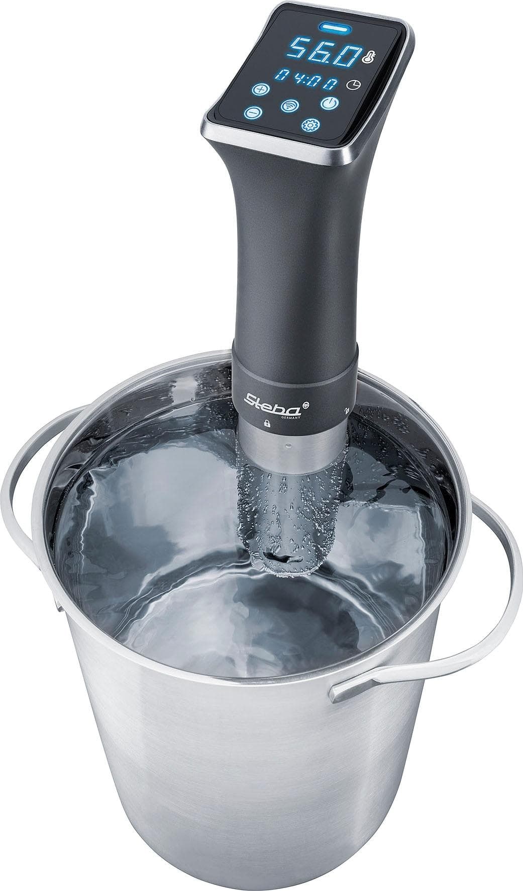 STEBA Sous-Vide Stick SV 80 WIFI Edelstahl/Grau 800 W