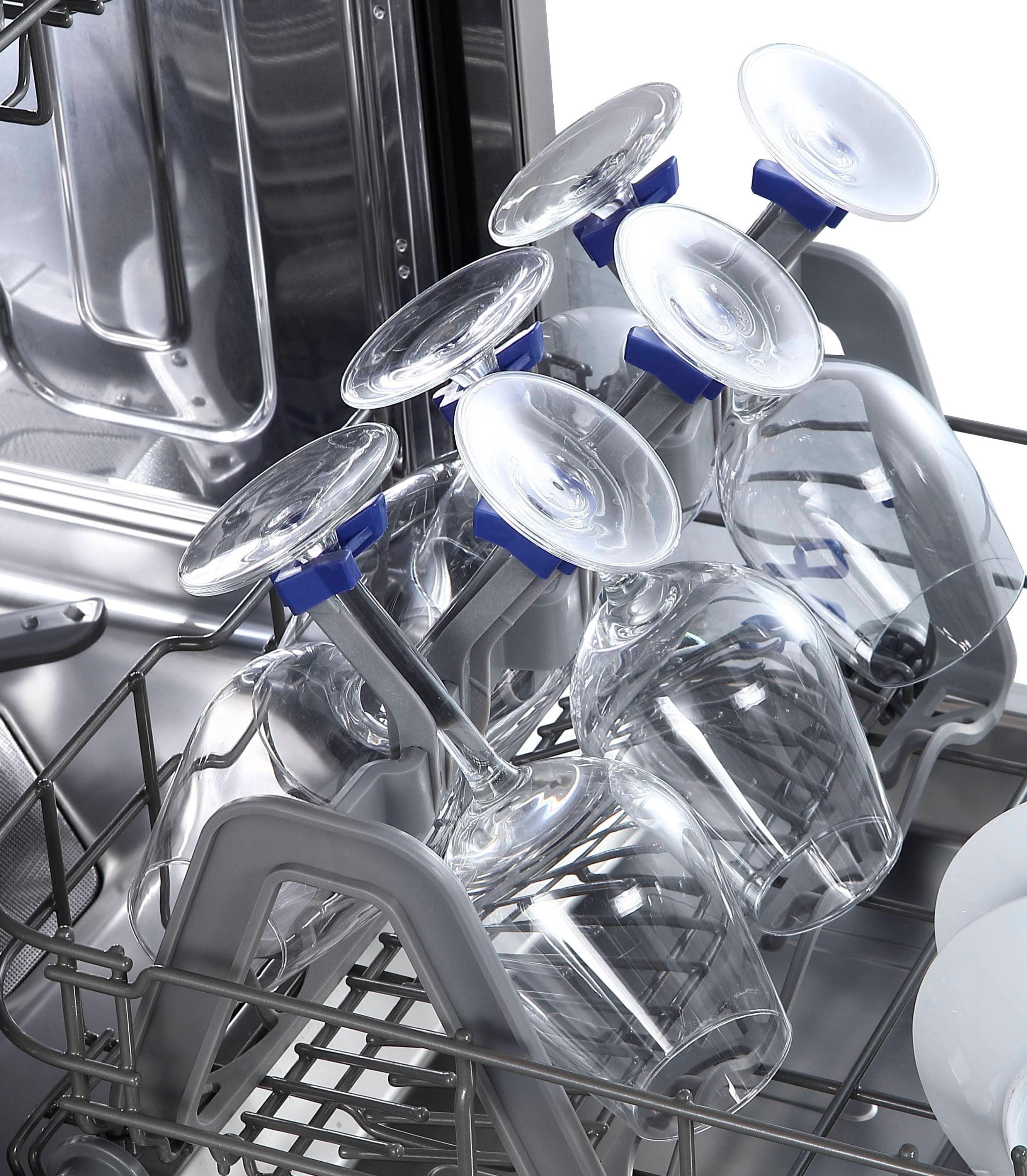 HANSEATIC Gläsereinsatz für Unterkorb, grau