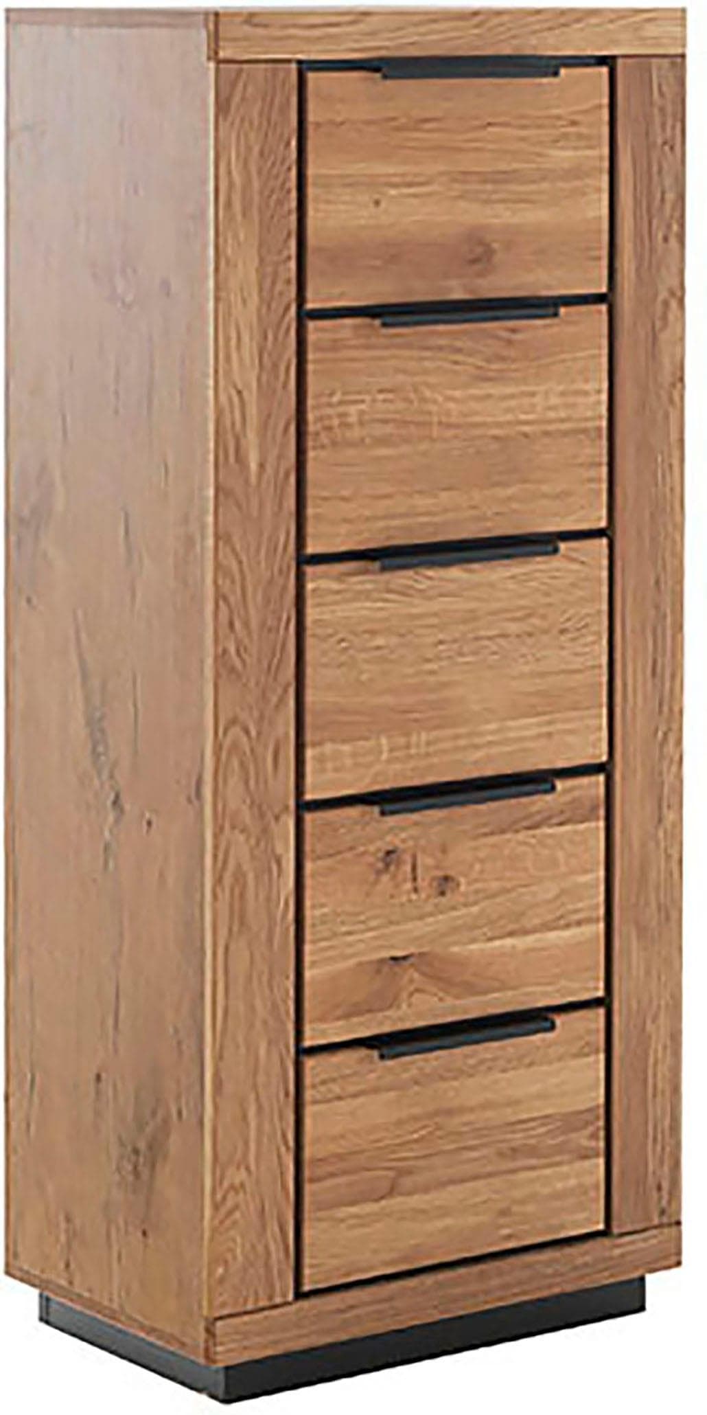 MCA LIVING Greno Kommode III Wildeiche Naturfarben 5 Schubladen