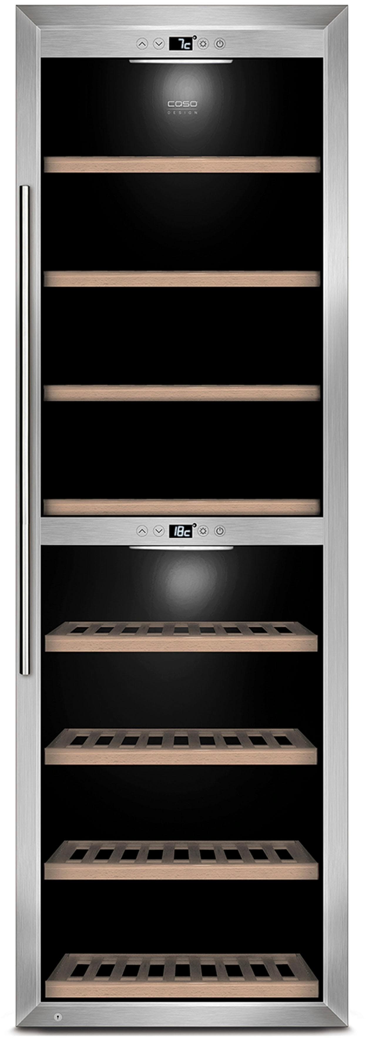 CASO Weinkühlschrank 730 Smart mit 2 Klimazonen