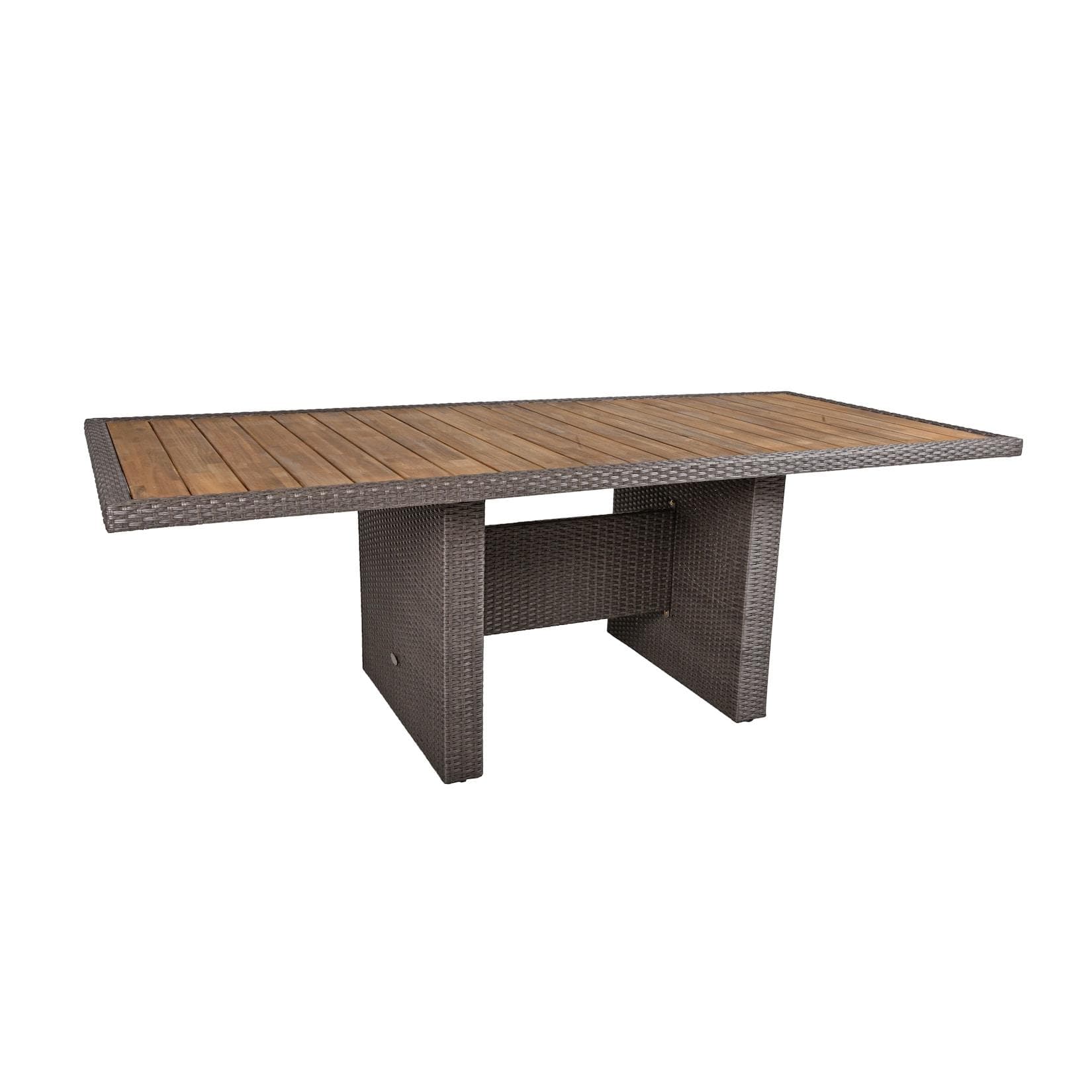 Garden Pleasure Tisch BRAGA 220 cm Weidengrau Aluminium Kunststoff