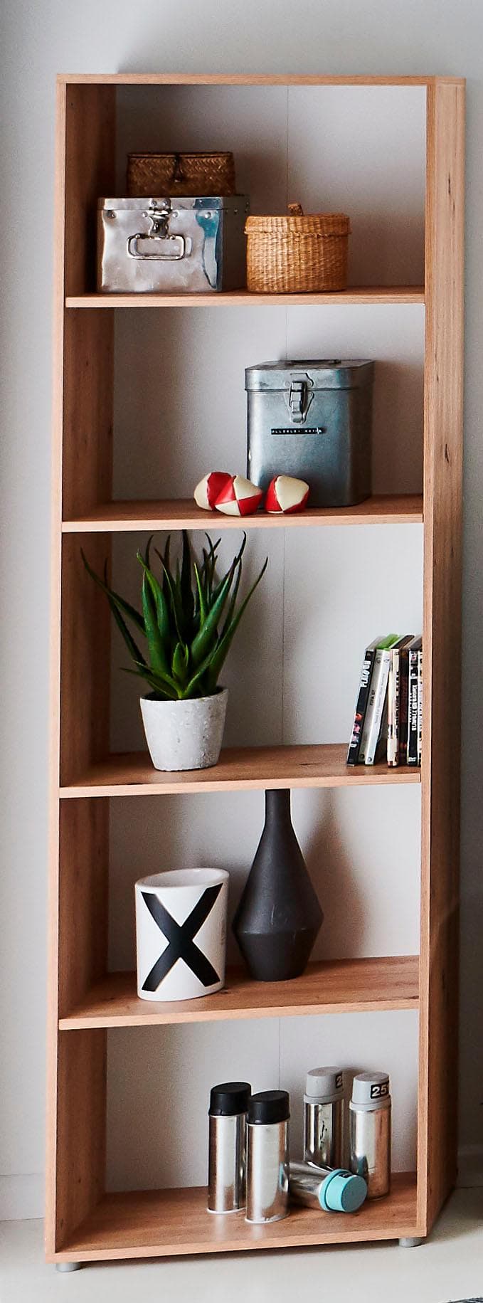 ARTHUR BERNDT Kinderregal Alessio Braun Melamin-Oberfläche