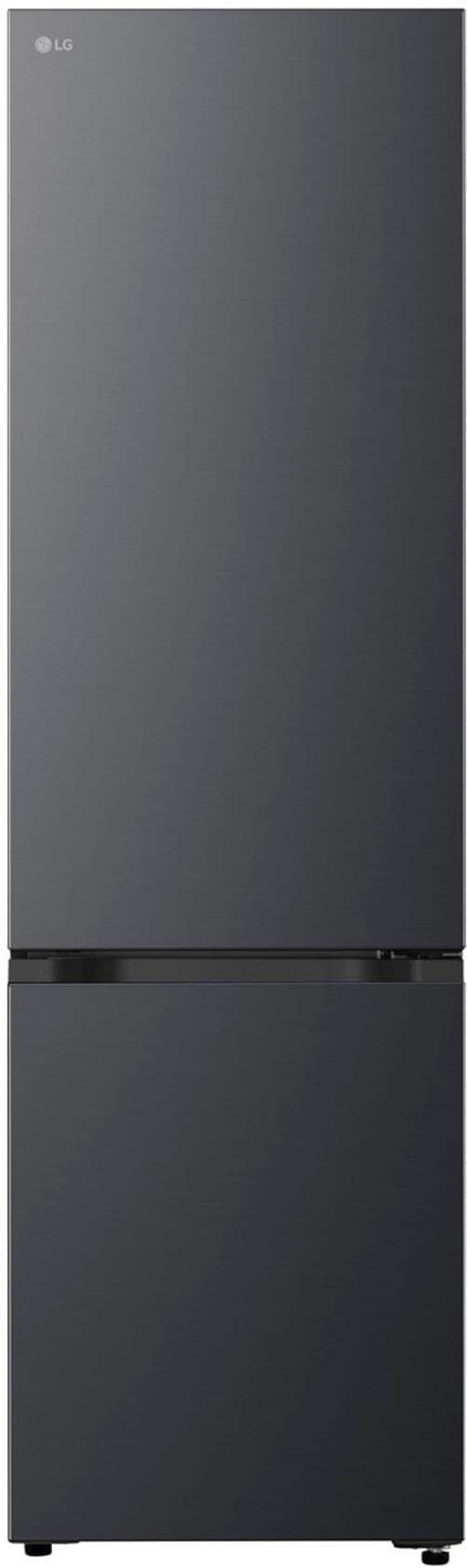 Kühl-/Gefrierkombination Metallic Black, schwarz