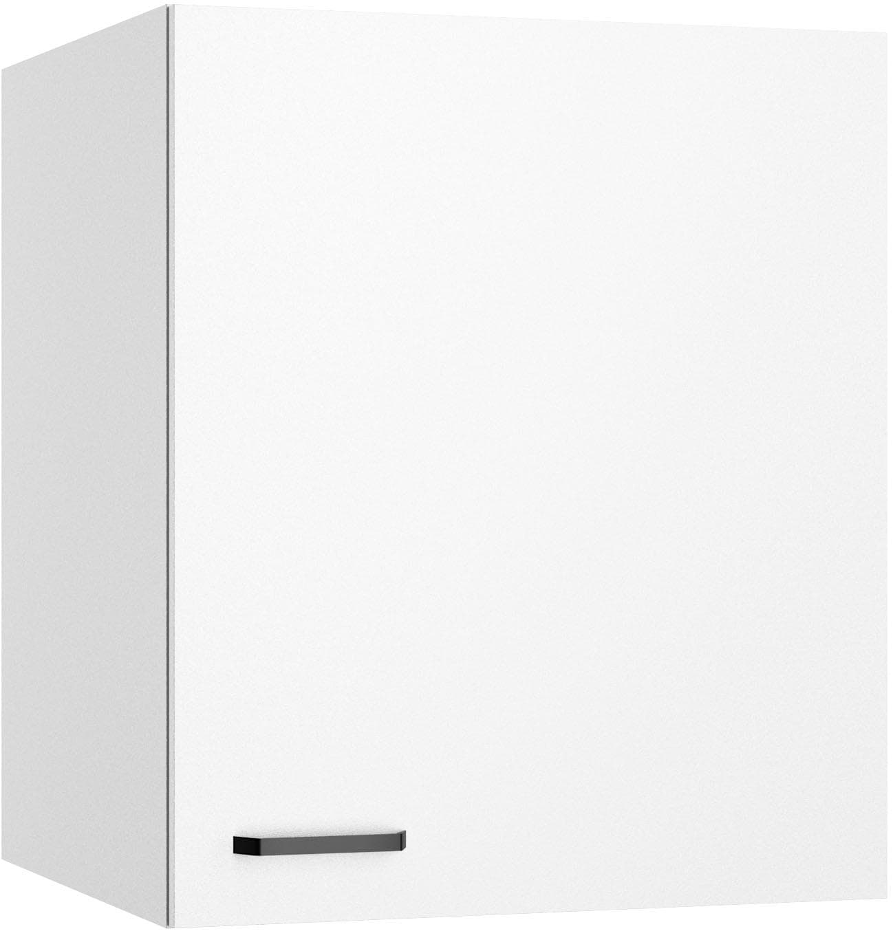 Aufsatzschrank OPTIFIT "OPTImulti" Weiß mit Bügelgriff