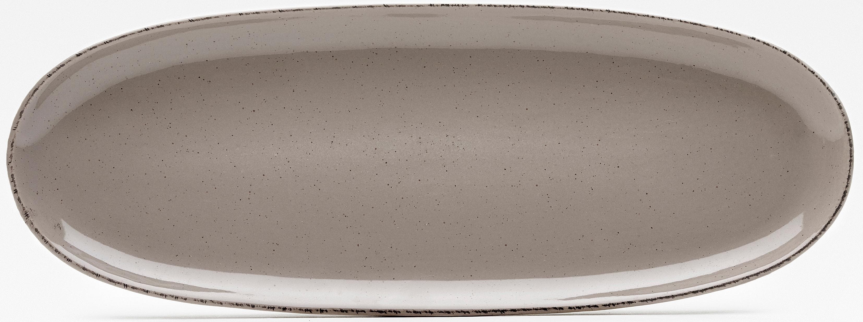 Van Well Servierplatte Urban Braun 4-teilig Steinzeug