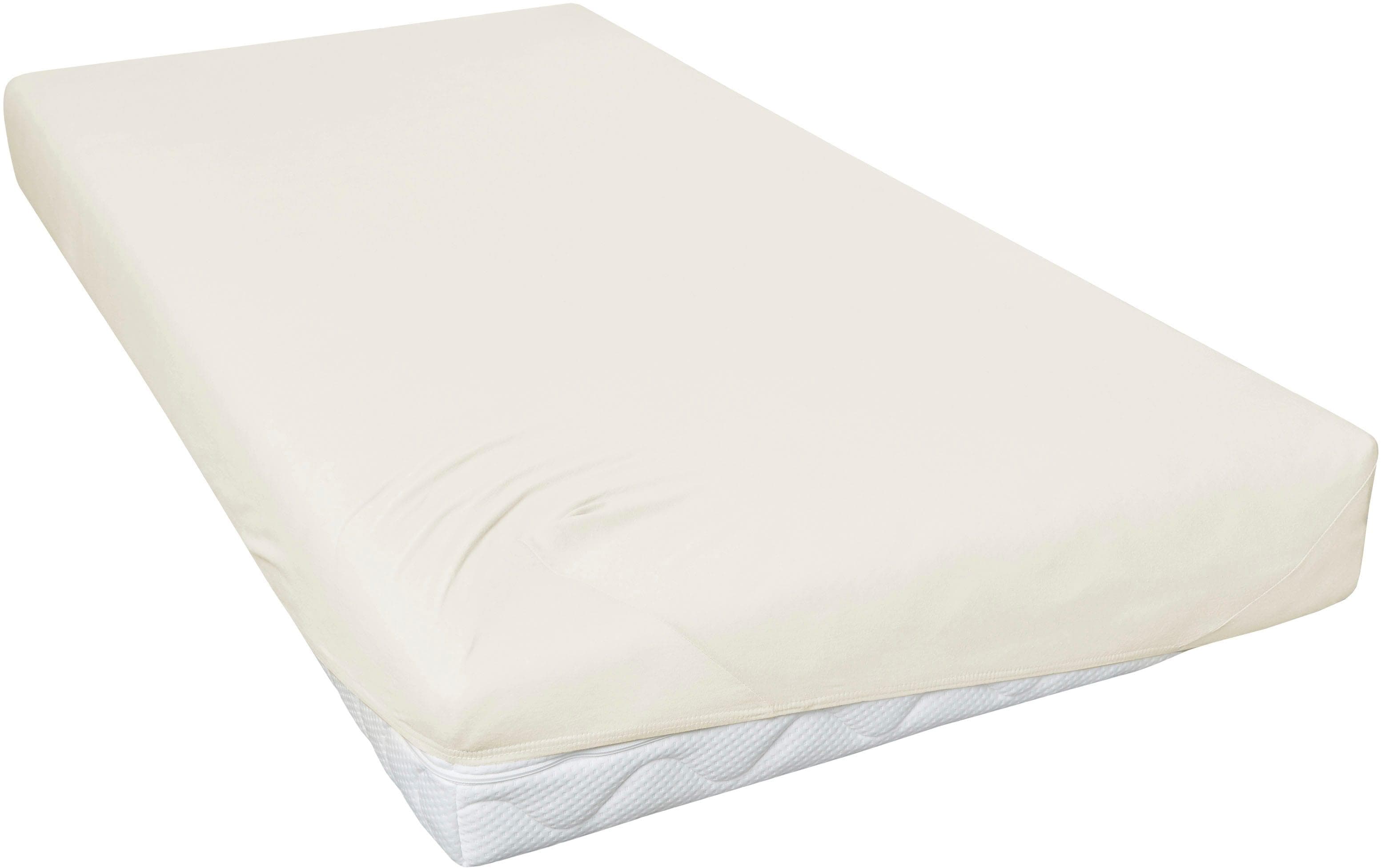 Spannbettlaken PRIMERA Luxus-Satin Champagner