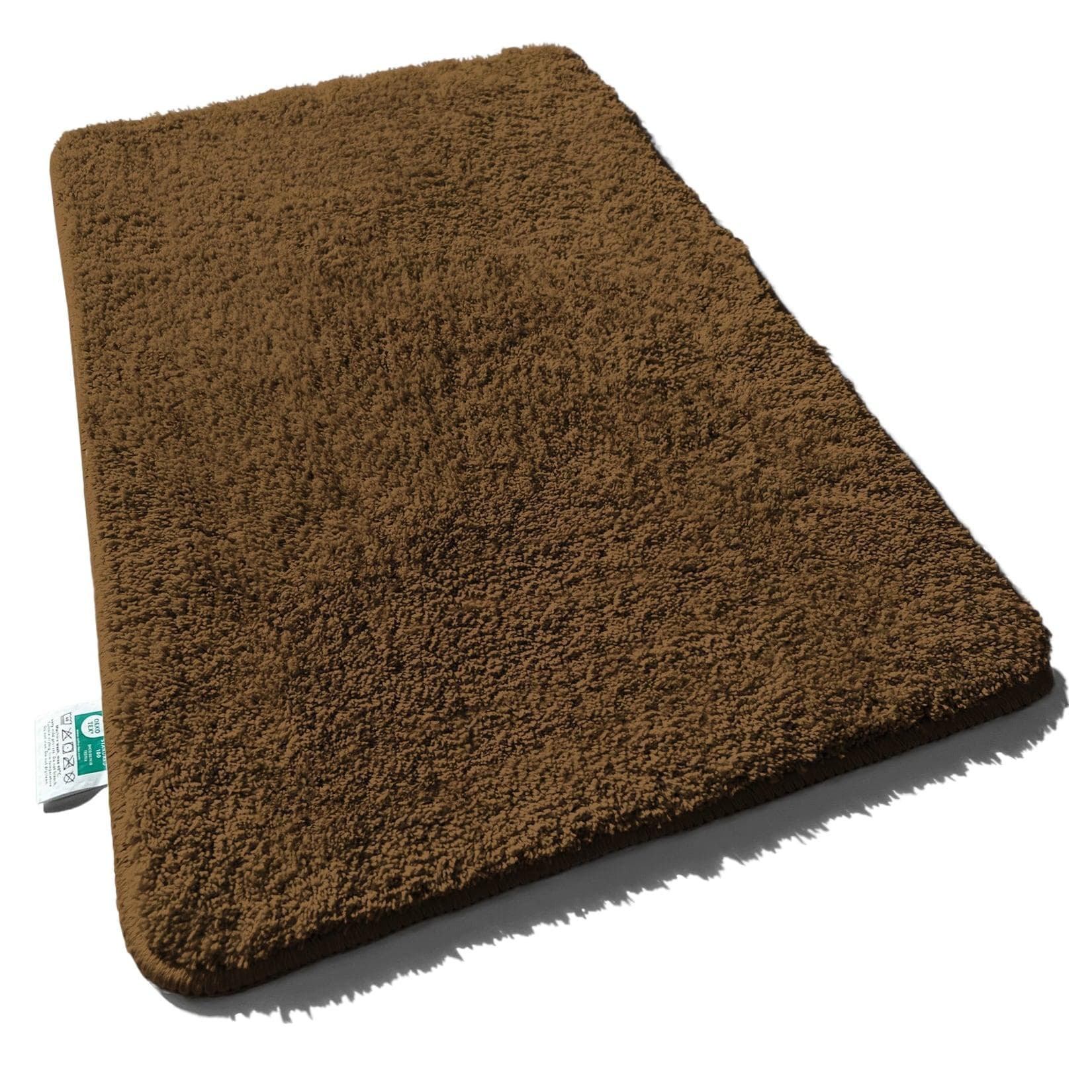 Casa Pura Badematten Sky Uni Earth Brown Mikrofaser