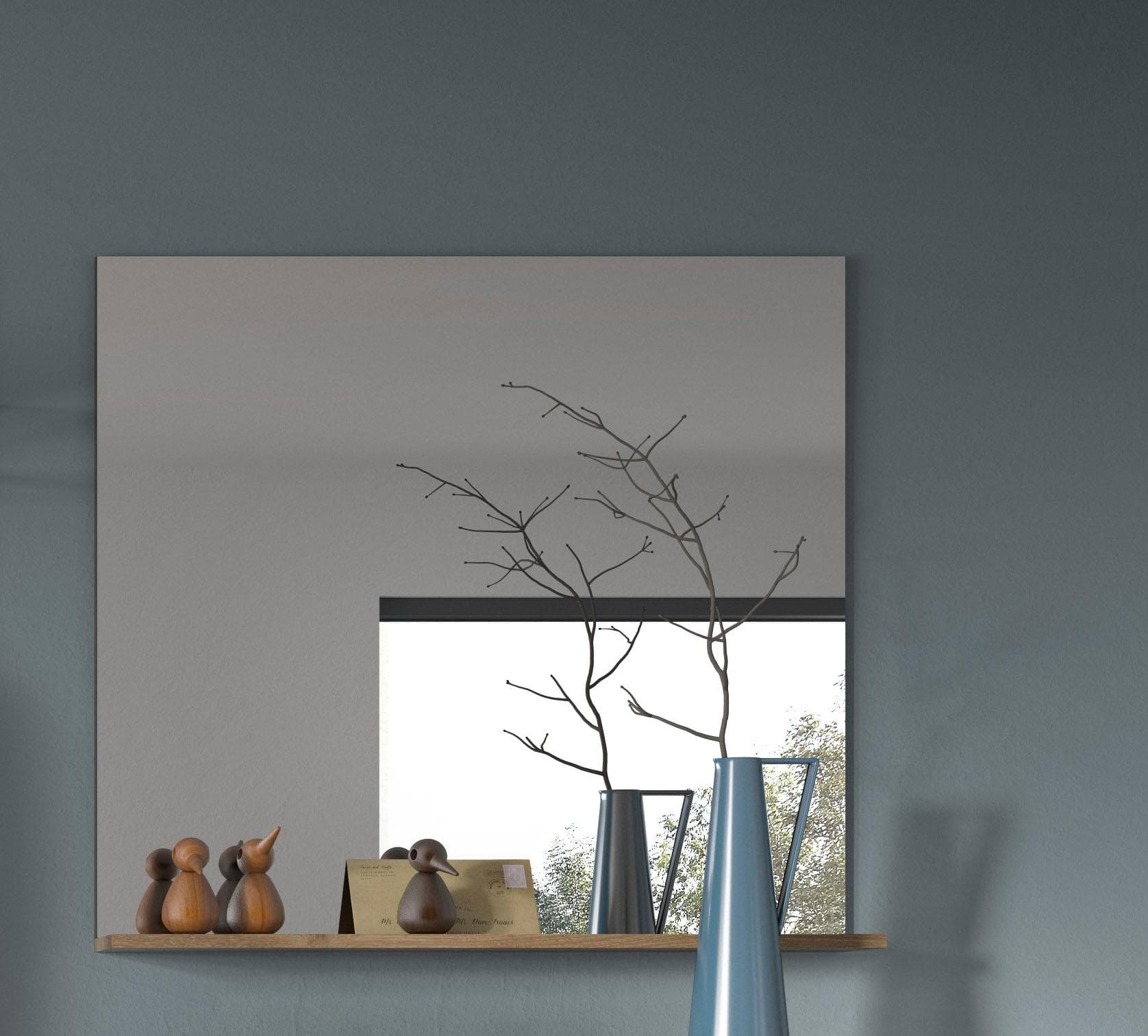 Garderobenspiegel INOSIGN Riga Braun/Grau Holzoptik