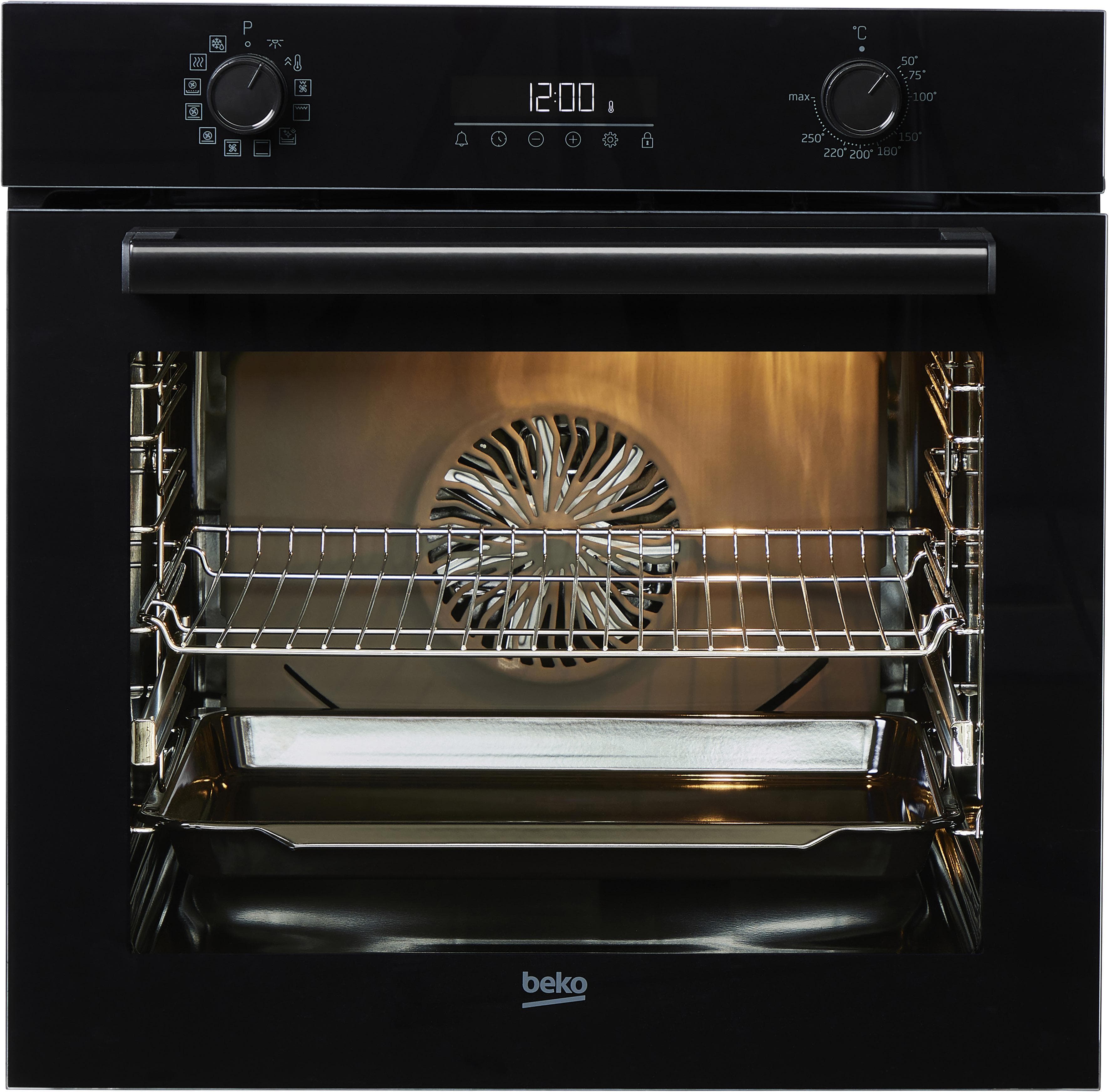 BEKO Einbaubackofen BBIM17300B AirFry Schwarz