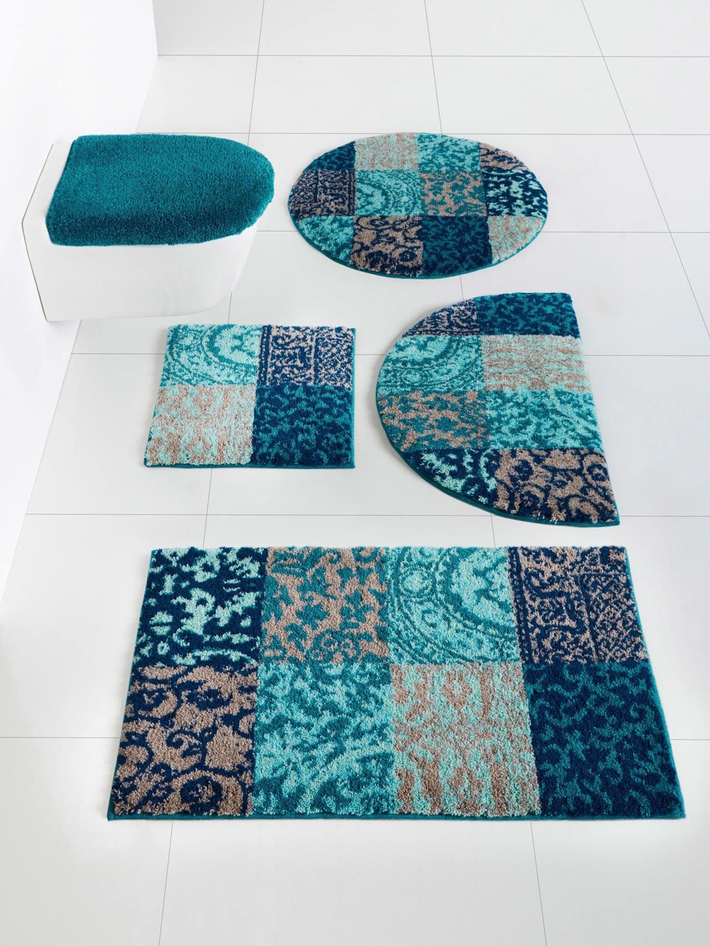 heine Badematte Badgarnitur Polyacryl Rechteckig