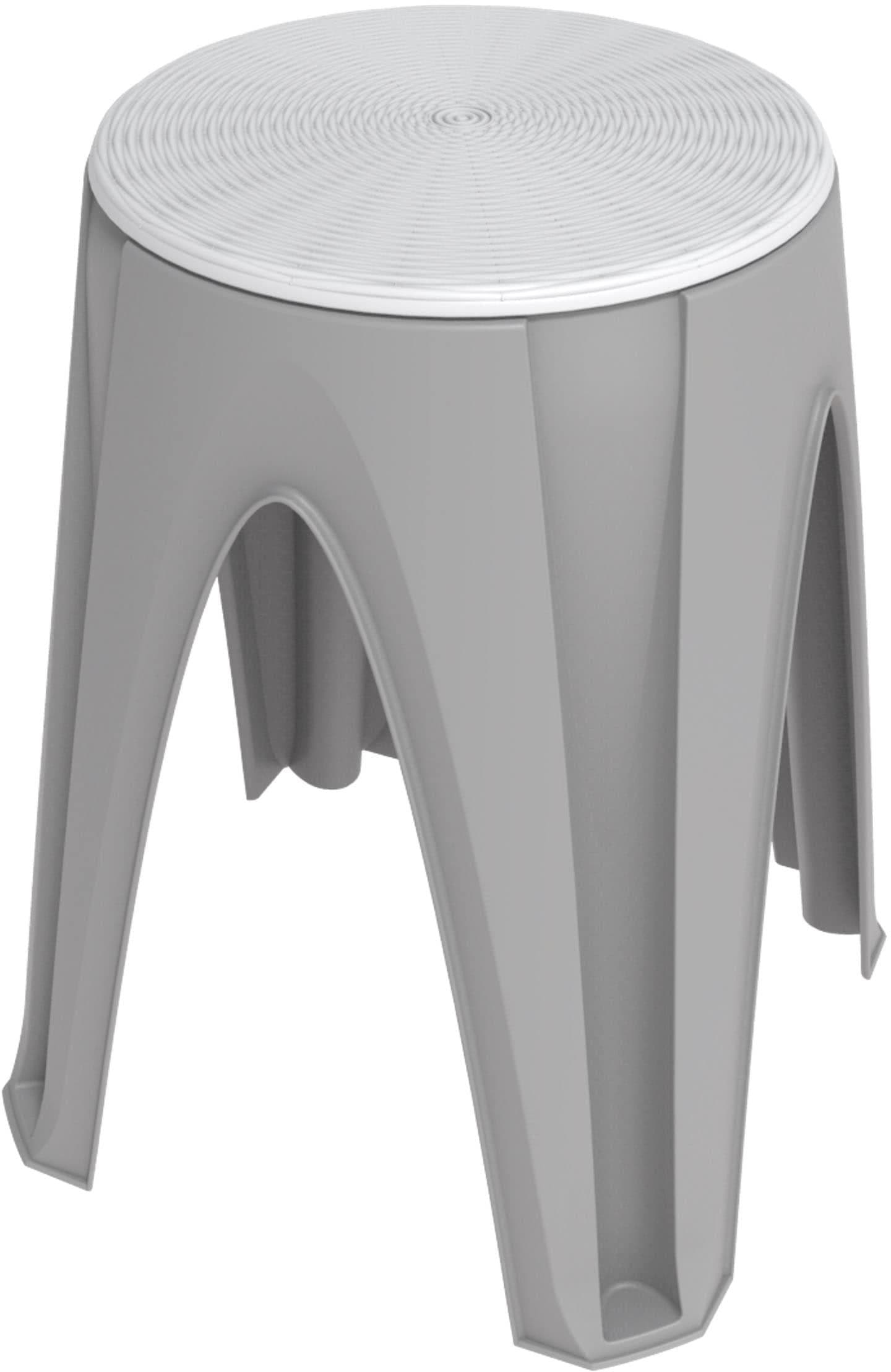 Duschklappsitz BISCHOF Kläppi Weiß Wandbefestigung