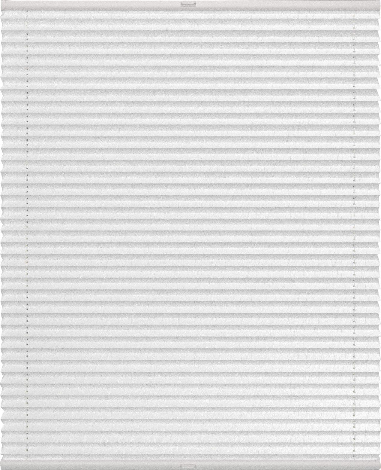 indeko Plissee Advanced Weiß Aluminium