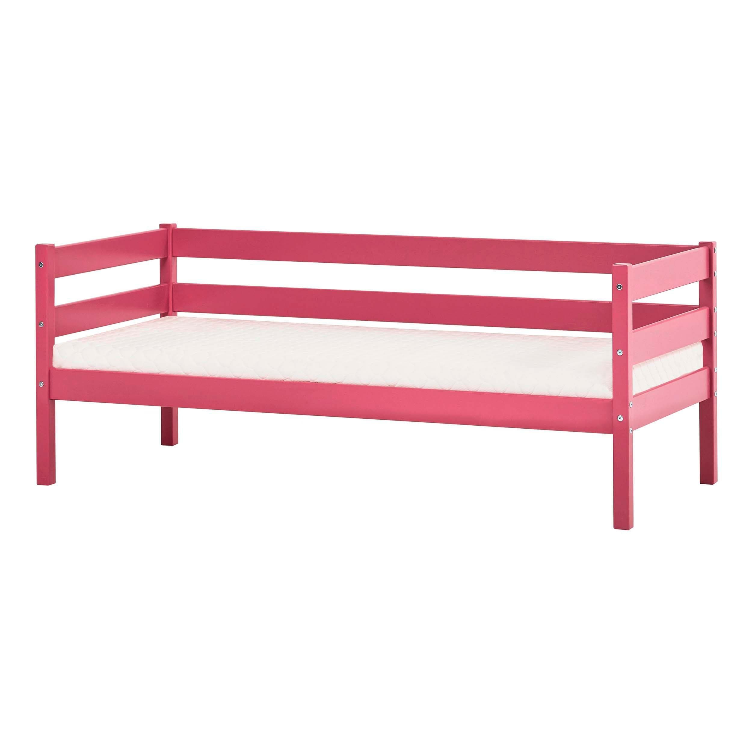 Hoppekids ECO Comfort Kinderbett Kiefer Massivholz Rosa