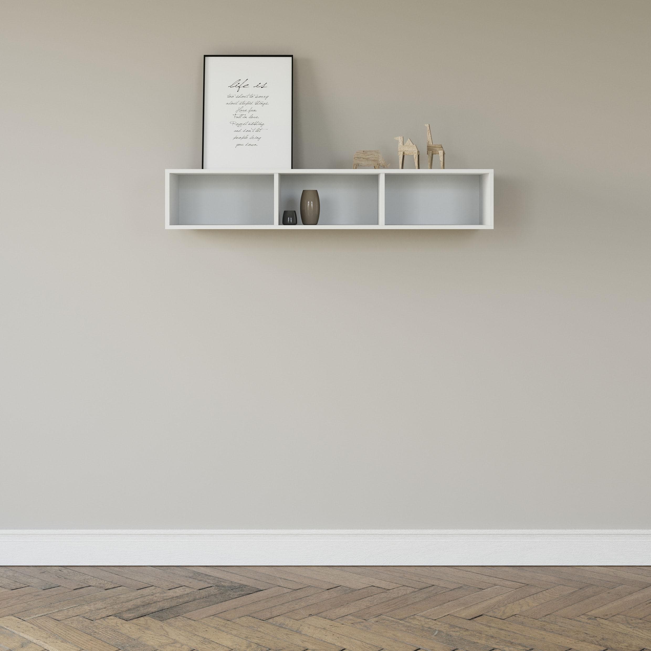 Musterring Hängeregal Chicago Weiß Holzwerkstoff