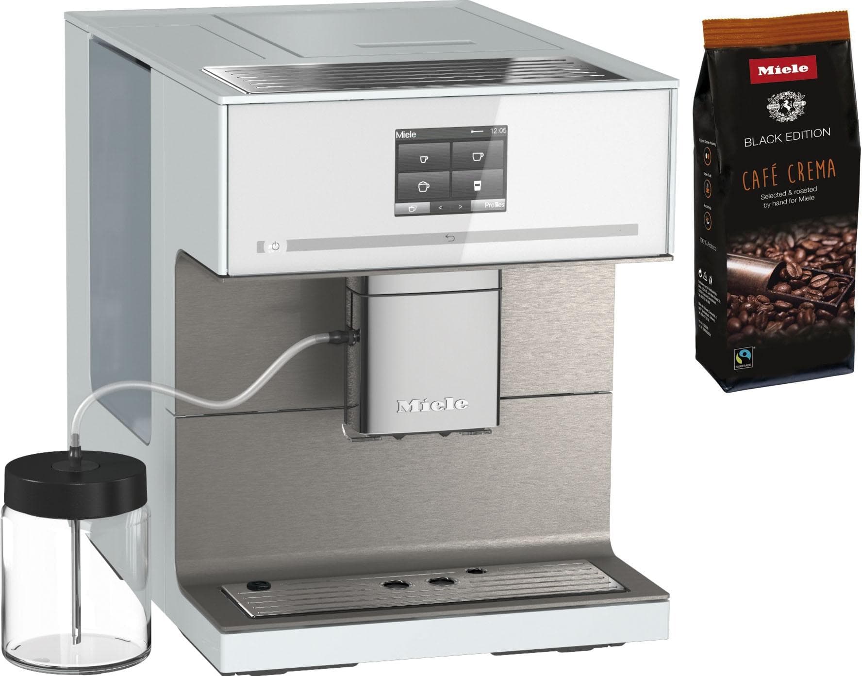 Miele Kaffeevollautomat CM7550 CoffeePassion weiß