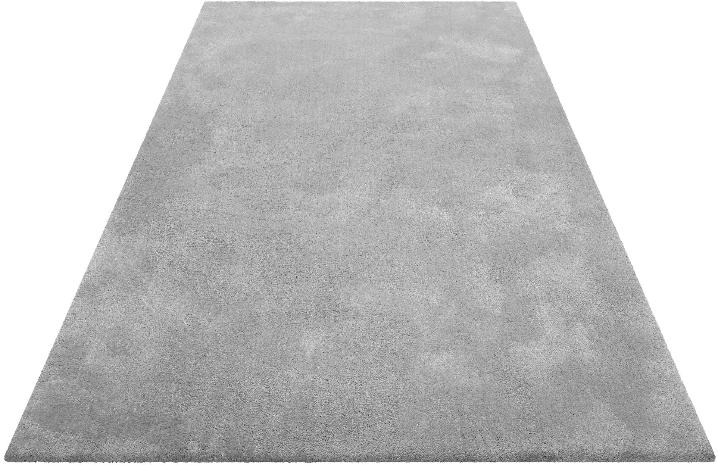Wecon home Basics Hochflor-Teppich Emilia: Moderner Wohnzimmerteppich