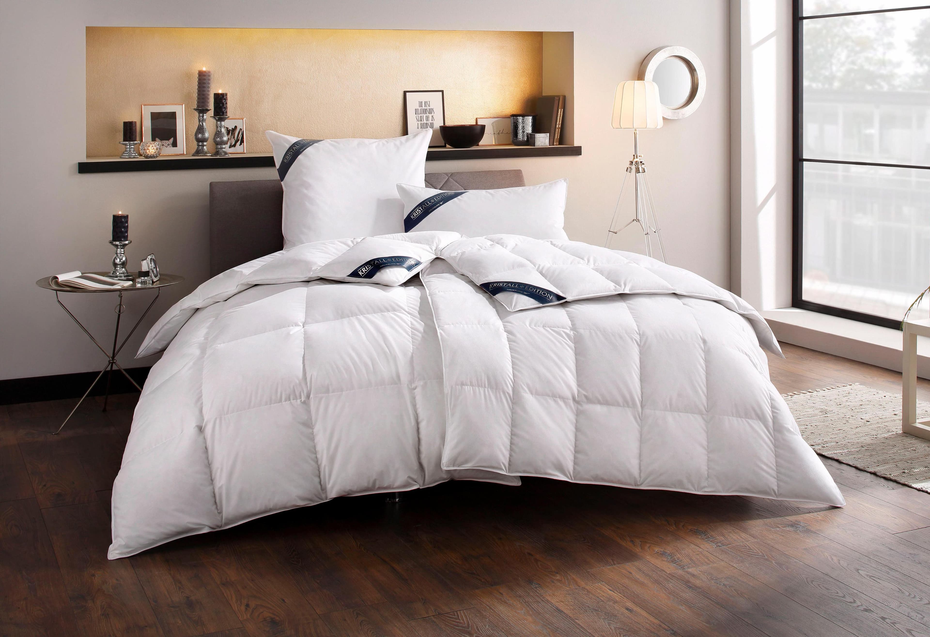 Haeussling Daunenbettdecke Kristall Edition: Luxus in Baumwolle