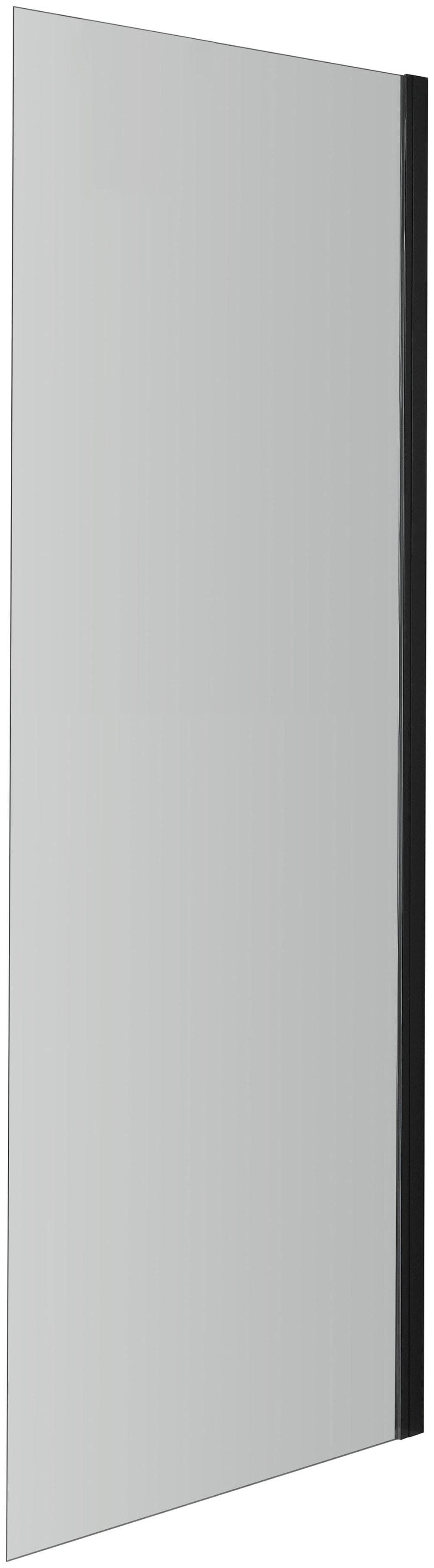 Sanotechnik Duschwand Elite Black Schwarz Sicherheitsglas