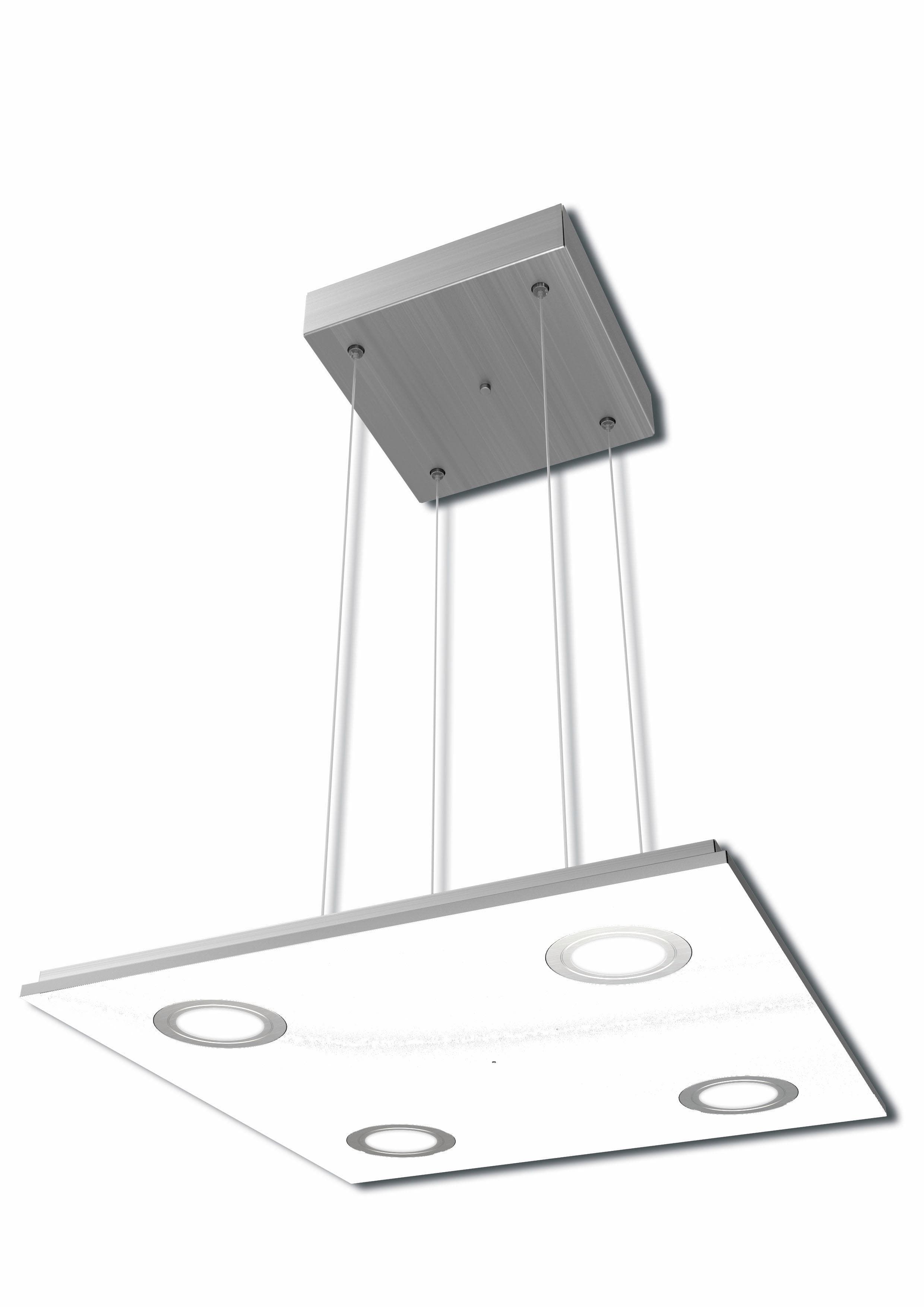 EVOTEC LED Pendelleuchte PANO Weiß Dimmbar 4-fach