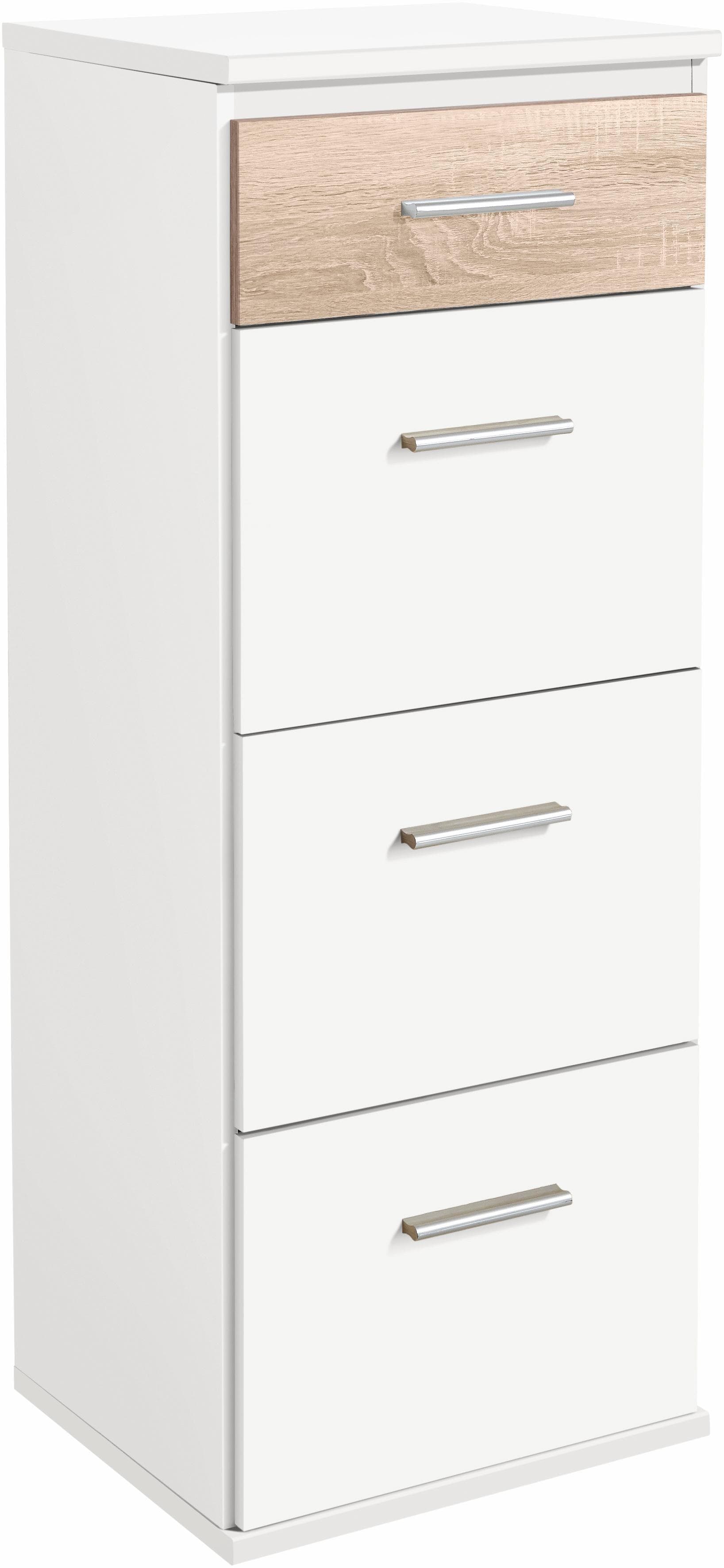 Wimex Hochkommode Joker Weiß mit 4 Schubladen