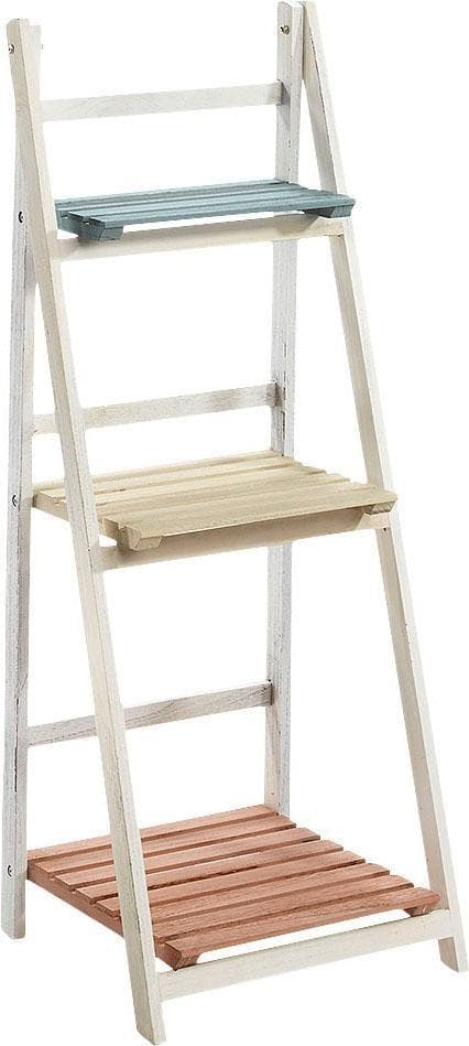 locker Standregal Vintage Stil Massivholz