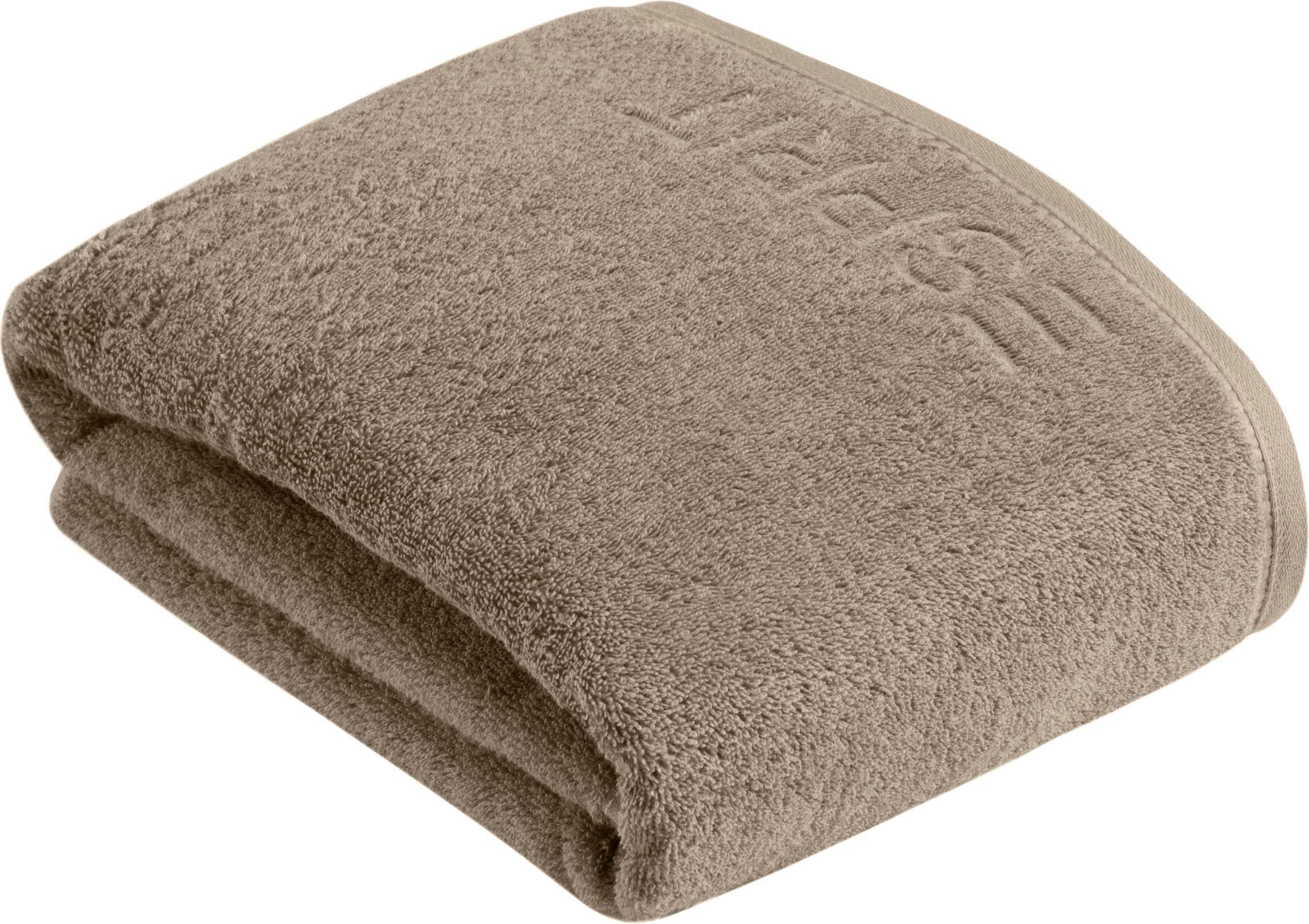 ESPRIT Saunatuch Modern Solid Braun Frottier TENCEL