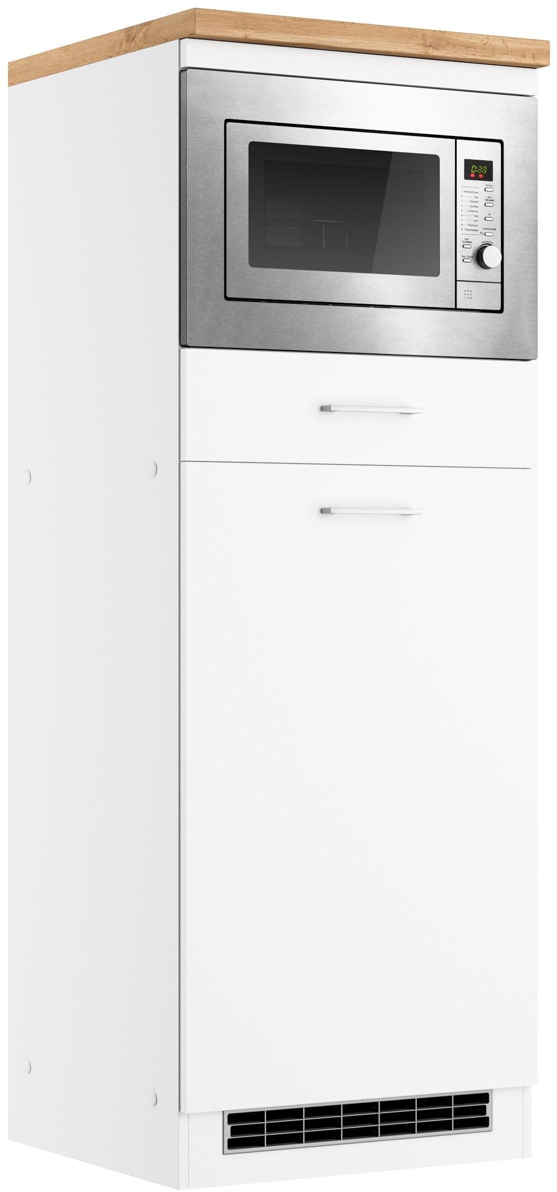 Kochstation Backofen/Kühlschrank-Umbauschrank HELD Möbel Mikrowellen-Kühlschrankumbau Matt oder Hochglänzend