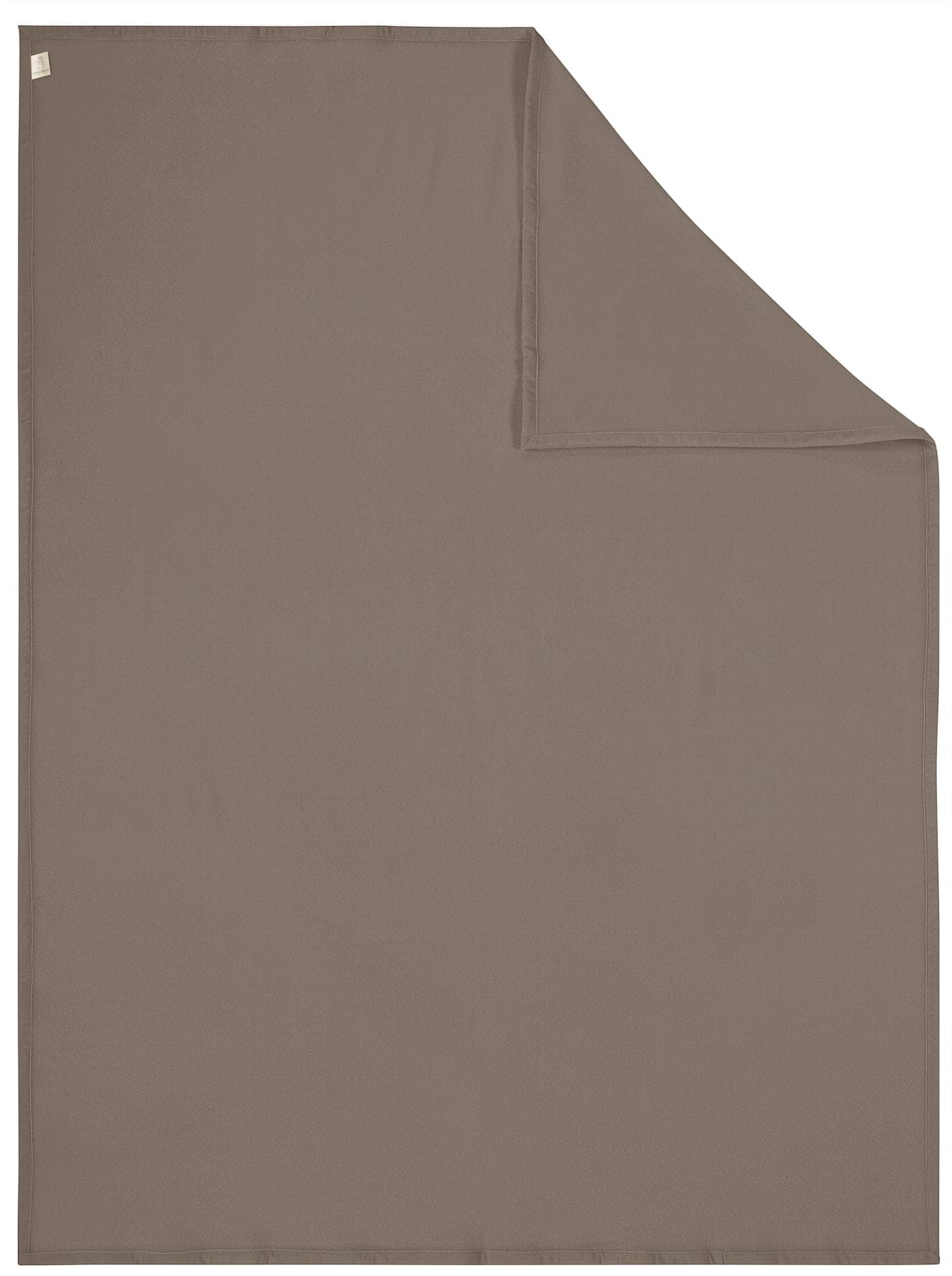 Wohndecke ESKIMO grau taupe 100% Wolle 150x200cm
