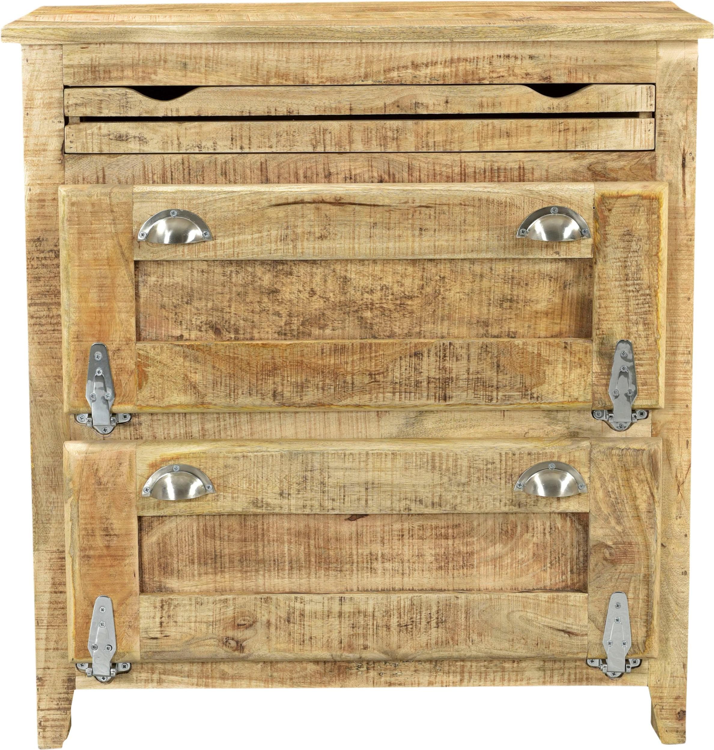 Praktische Schuhkommode aus Holz mit Kühlfunktion