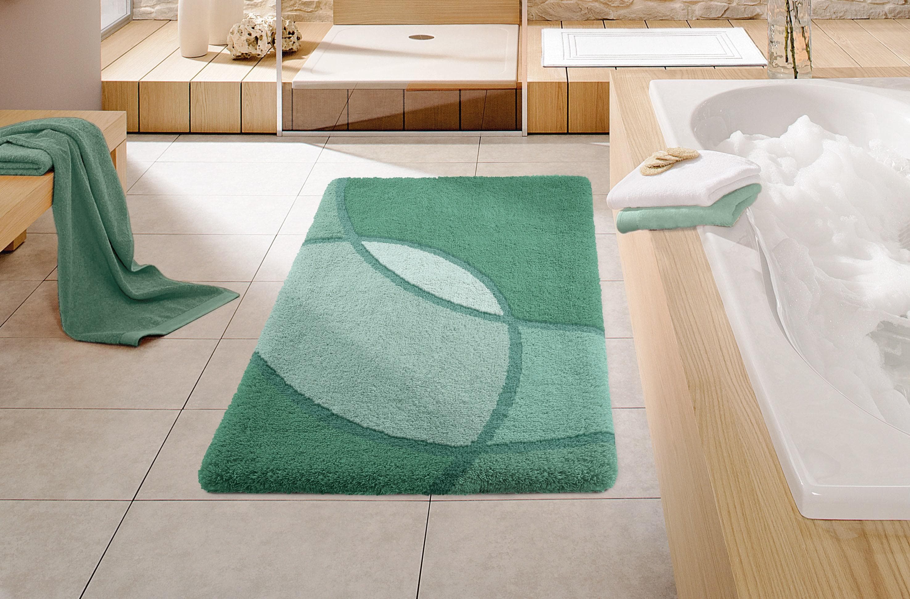 Kleine Wolke Kent Badematte: Rutschhemmend, Polyacryl, Modernes Design