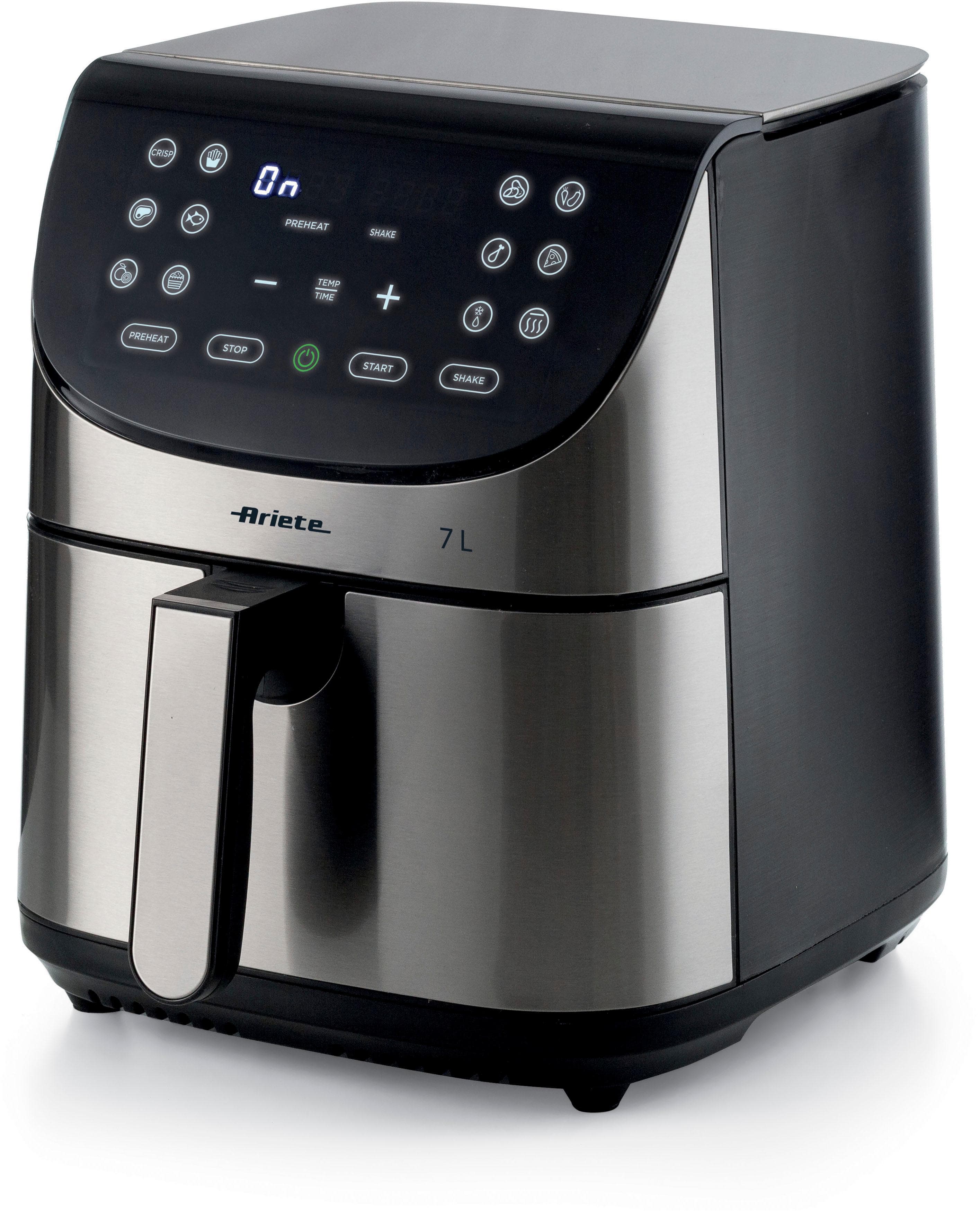ARIETE Heißluftfritteuse 4628 schwarz-silber 7L Touch